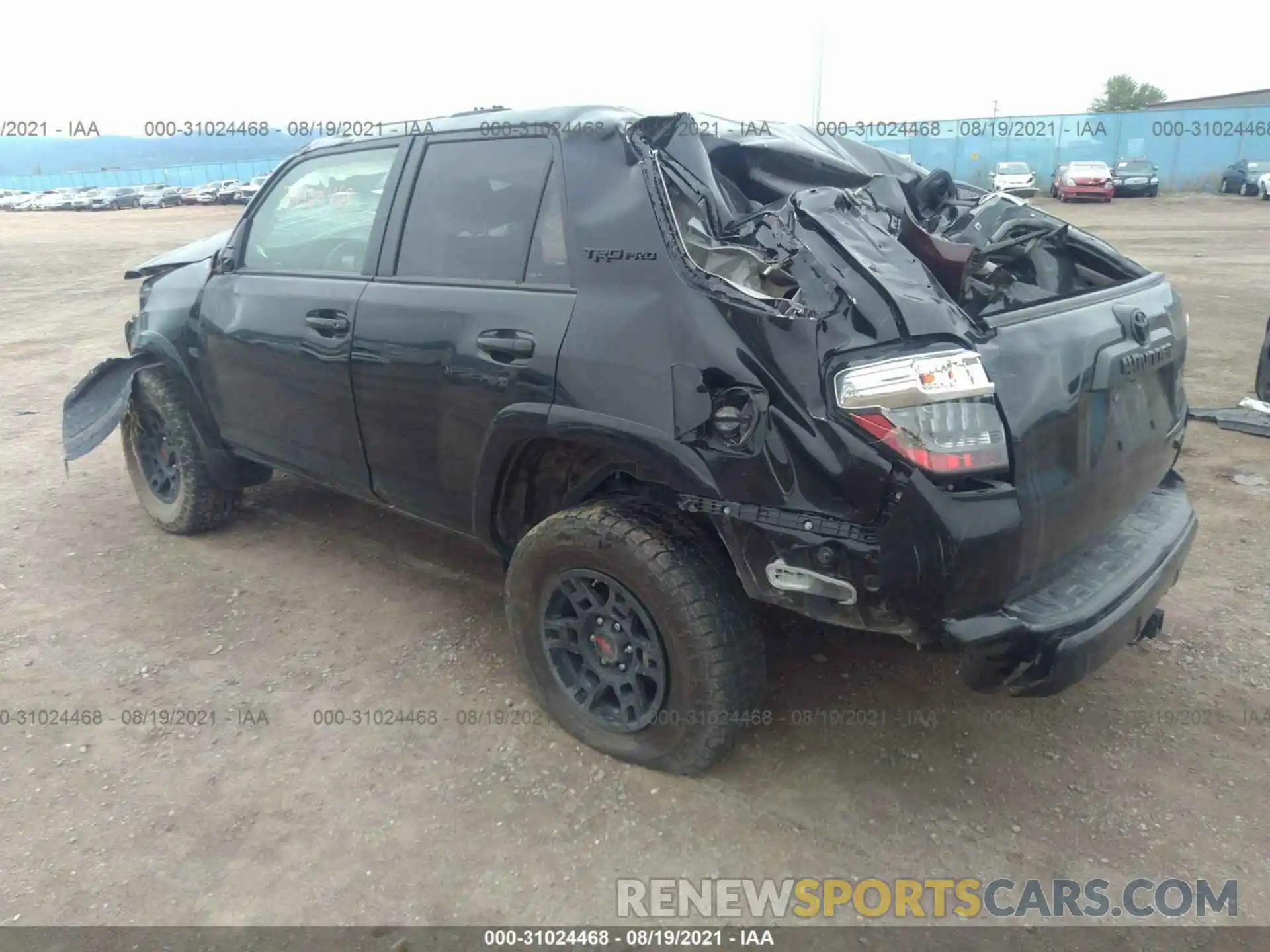 3 Фотография поврежденного автомобиля JTEBU5JR9K5689058 TOYOTA 4RUNNER 2019