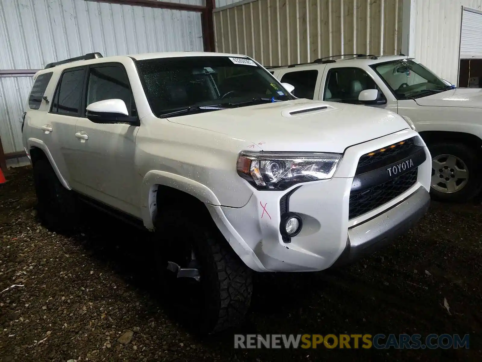 1 Photograph of a damaged car JTEBU5JR9K5689237 TOYOTA 4RUNNER 2019