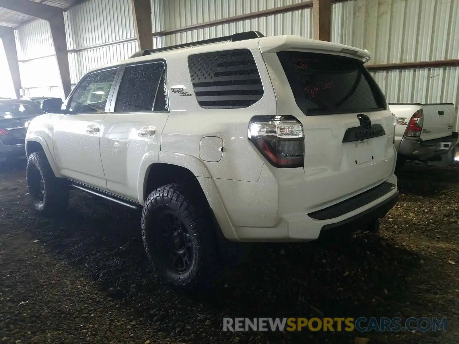 3 Photograph of a damaged car JTEBU5JR9K5689237 TOYOTA 4RUNNER 2019