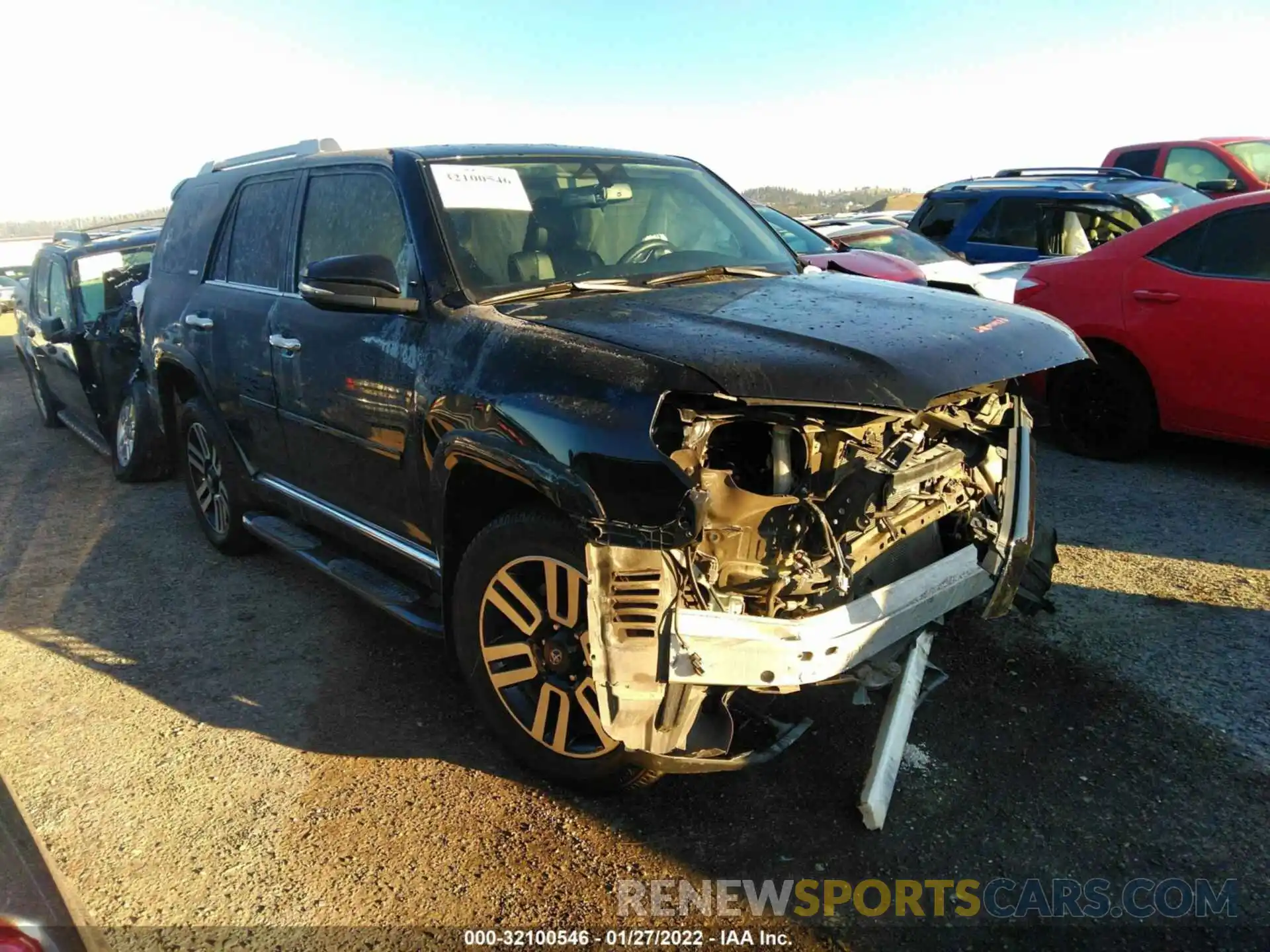 1 Photograph of a damaged car JTEBU5JR9K5691585 TOYOTA 4RUNNER 2019