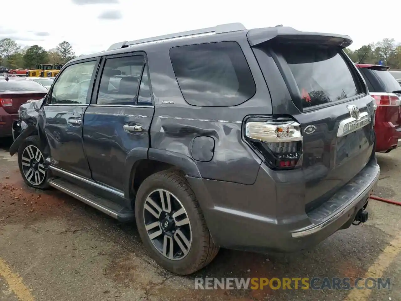 2 Photograph of a damaged car JTEBU5JR9K5692302 TOYOTA 4RUNNER 2019