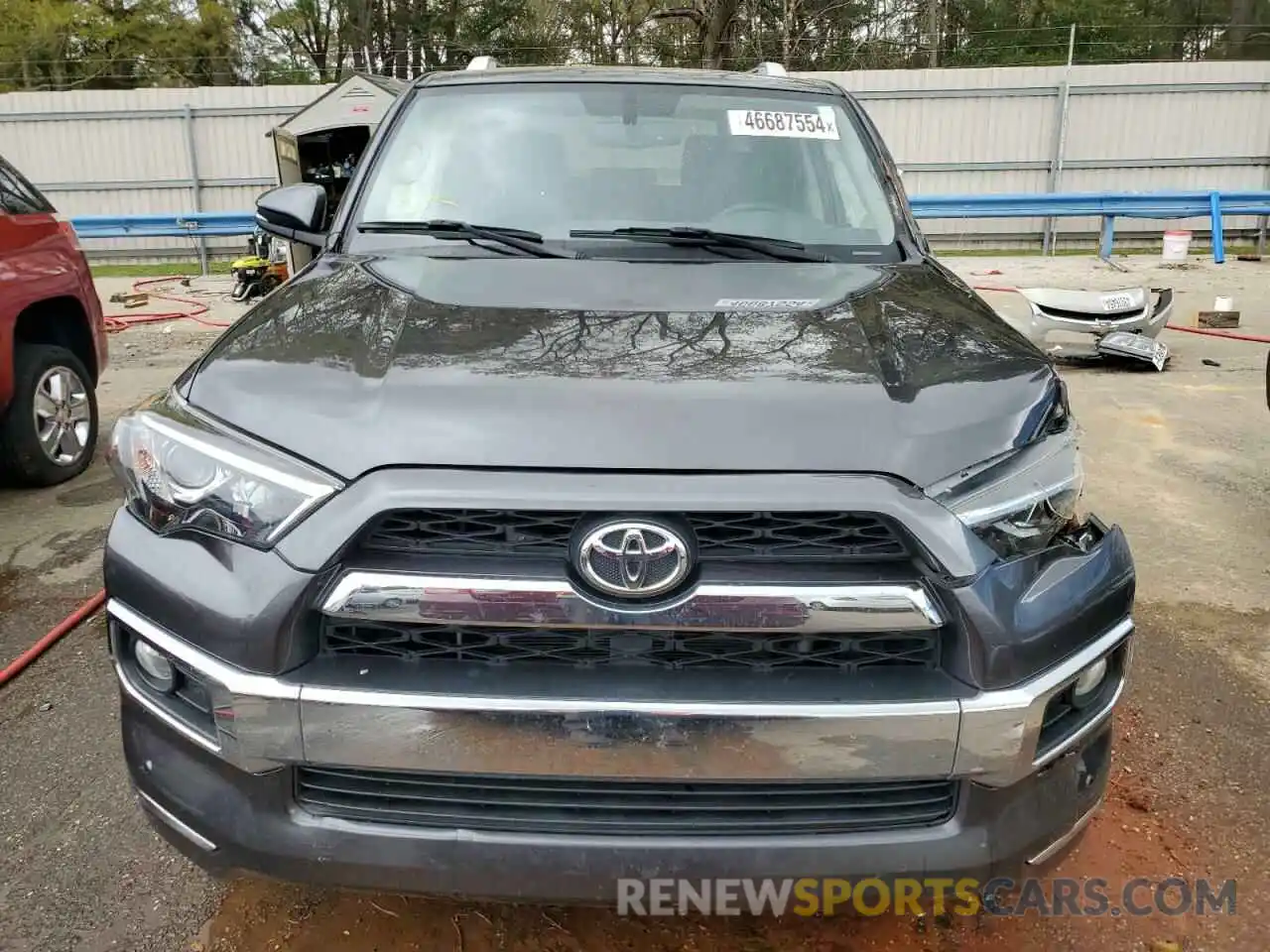 5 Photograph of a damaged car JTEBU5JR9K5692302 TOYOTA 4RUNNER 2019