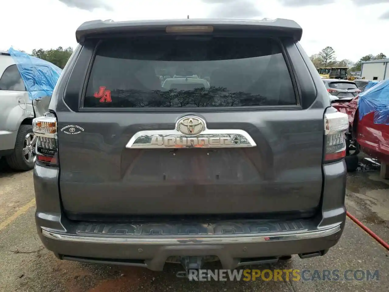 6 Photograph of a damaged car JTEBU5JR9K5692302 TOYOTA 4RUNNER 2019