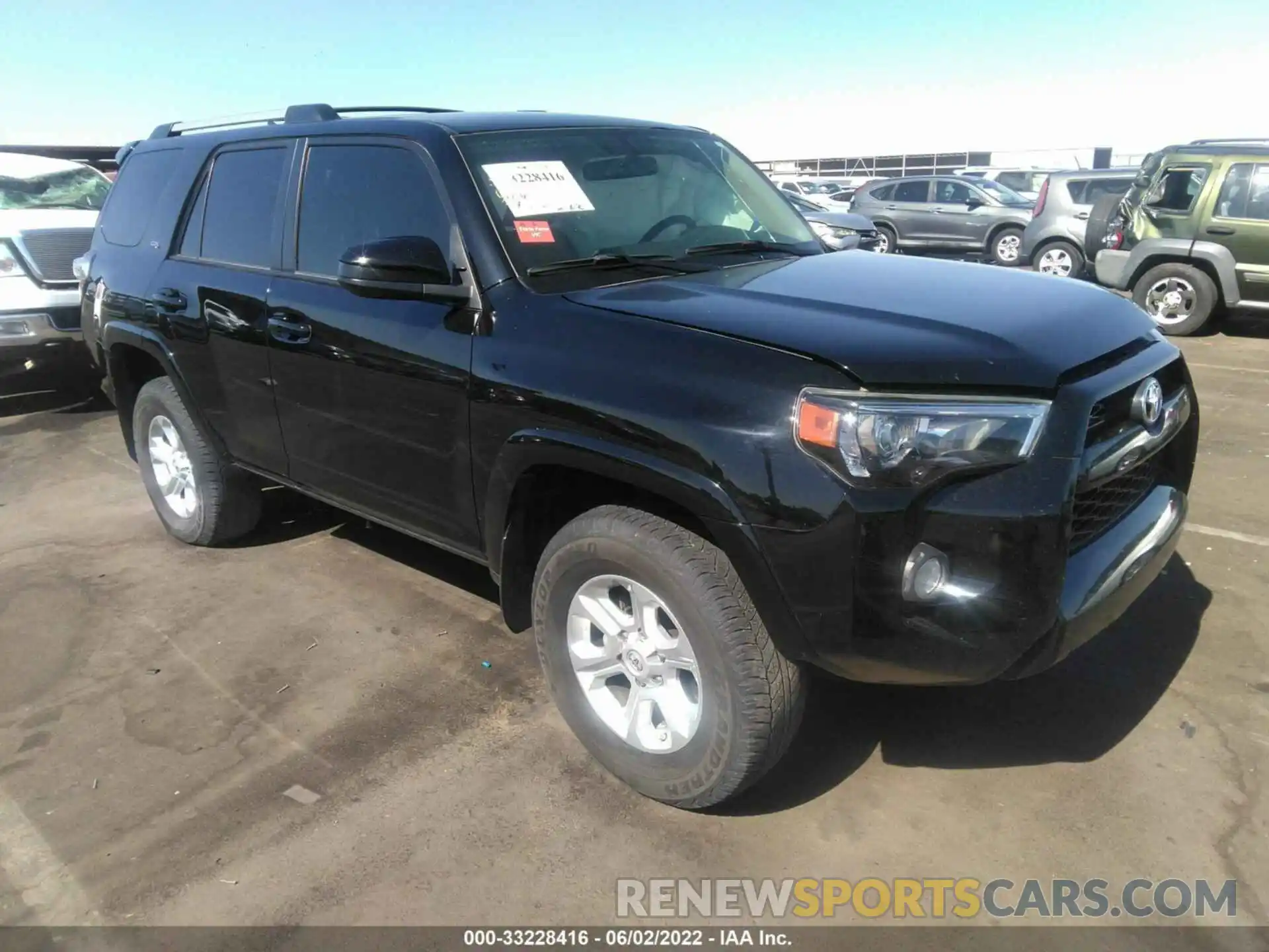 1 Photograph of a damaged car JTEBU5JR9K5697323 TOYOTA 4RUNNER 2019