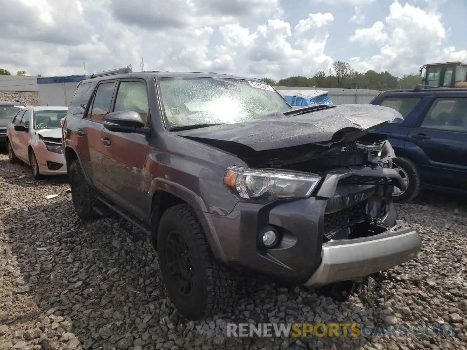 1 Photograph of a damaged car JTEBU5JR9K5700401 TOYOTA 4RUNNER 2019