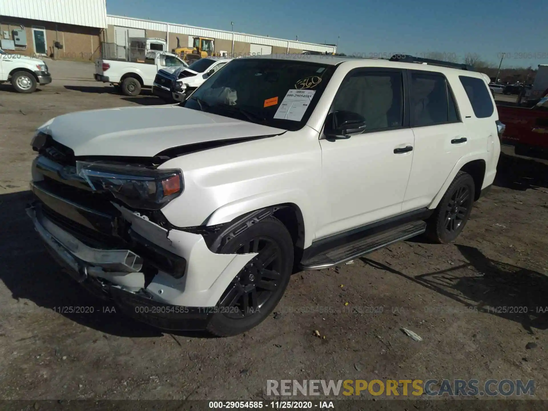 2 Photograph of a damaged car JTEBU5JR9K5700575 TOYOTA 4RUNNER 2019