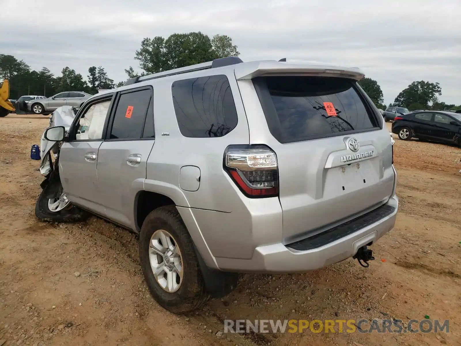 3 Photograph of a damaged car JTEBU5JR9K5703458 TOYOTA 4RUNNER 2019