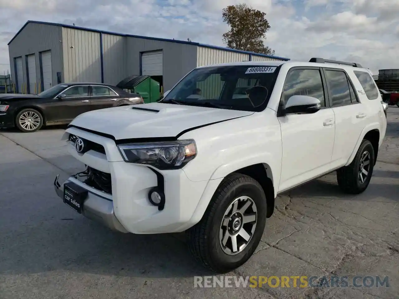 2 Photograph of a damaged car JTEBU5JR9K5703895 TOYOTA 4RUNNER 2019