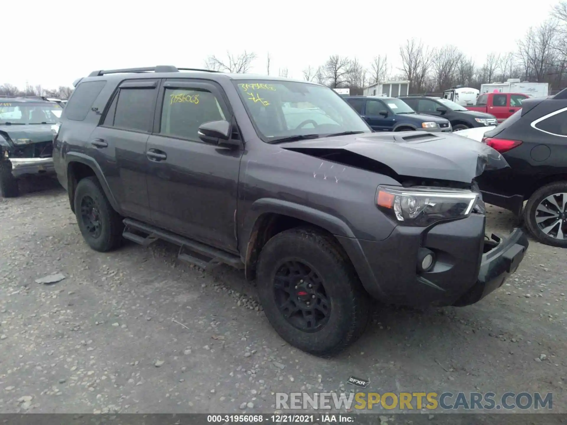 1 Photograph of a damaged car JTEBU5JR9K5705663 TOYOTA 4RUNNER 2019