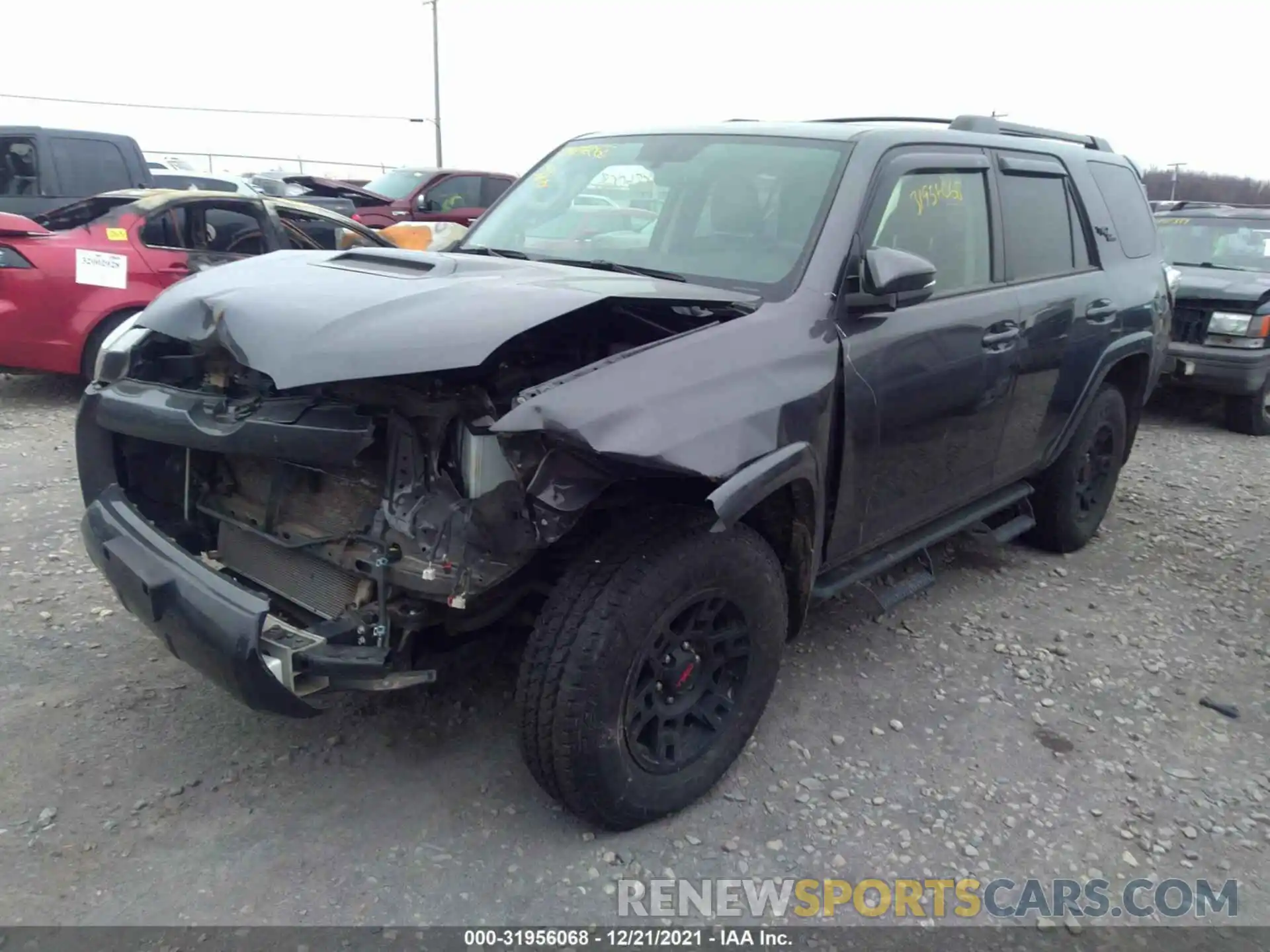 2 Photograph of a damaged car JTEBU5JR9K5705663 TOYOTA 4RUNNER 2019