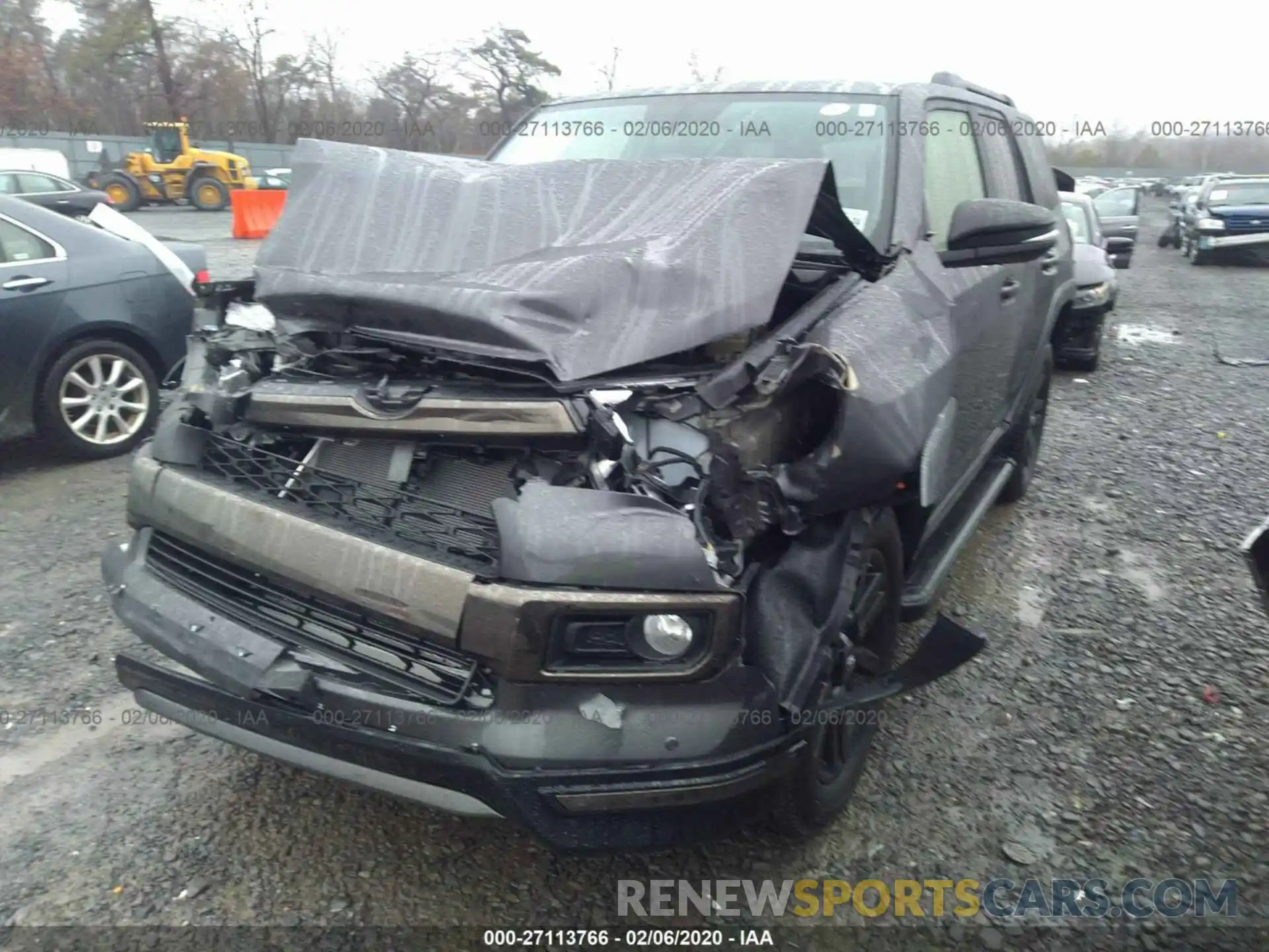 6 Photograph of a damaged car JTEBU5JR9K5707848 TOYOTA 4RUNNER 2019