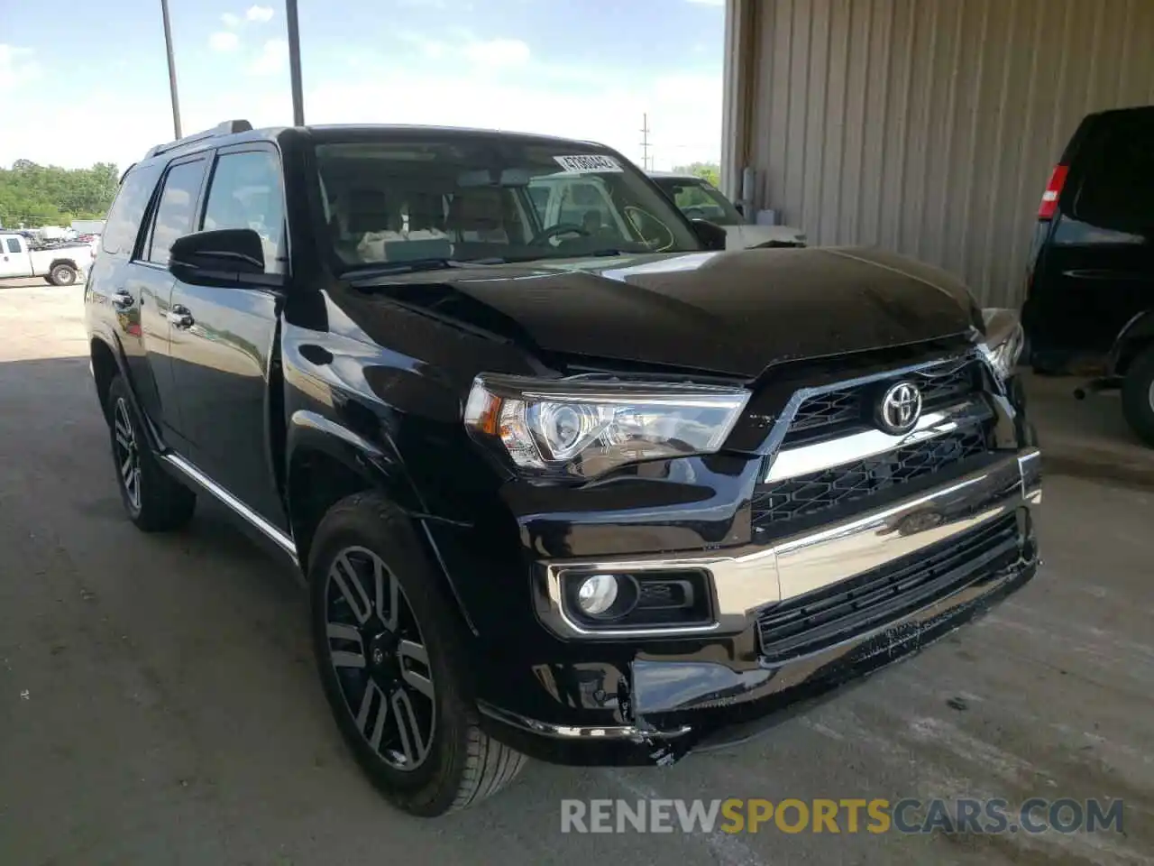 1 Photograph of a damaged car JTEBU5JR9K5708112 TOYOTA 4RUNNER 2019