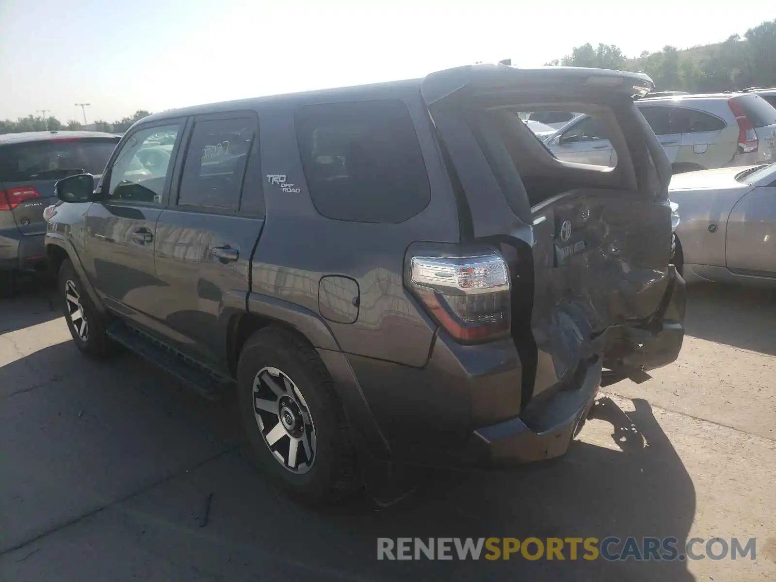 3 Photograph of a damaged car JTEBU5JR9K5708899 TOYOTA 4RUNNER 2019