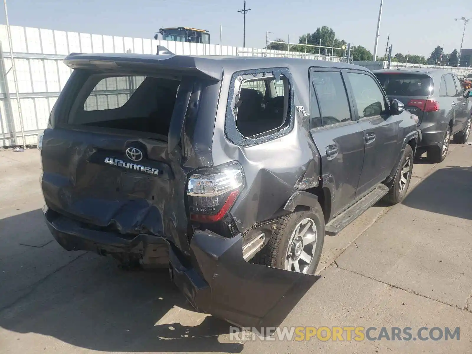 4 Photograph of a damaged car JTEBU5JR9K5708899 TOYOTA 4RUNNER 2019