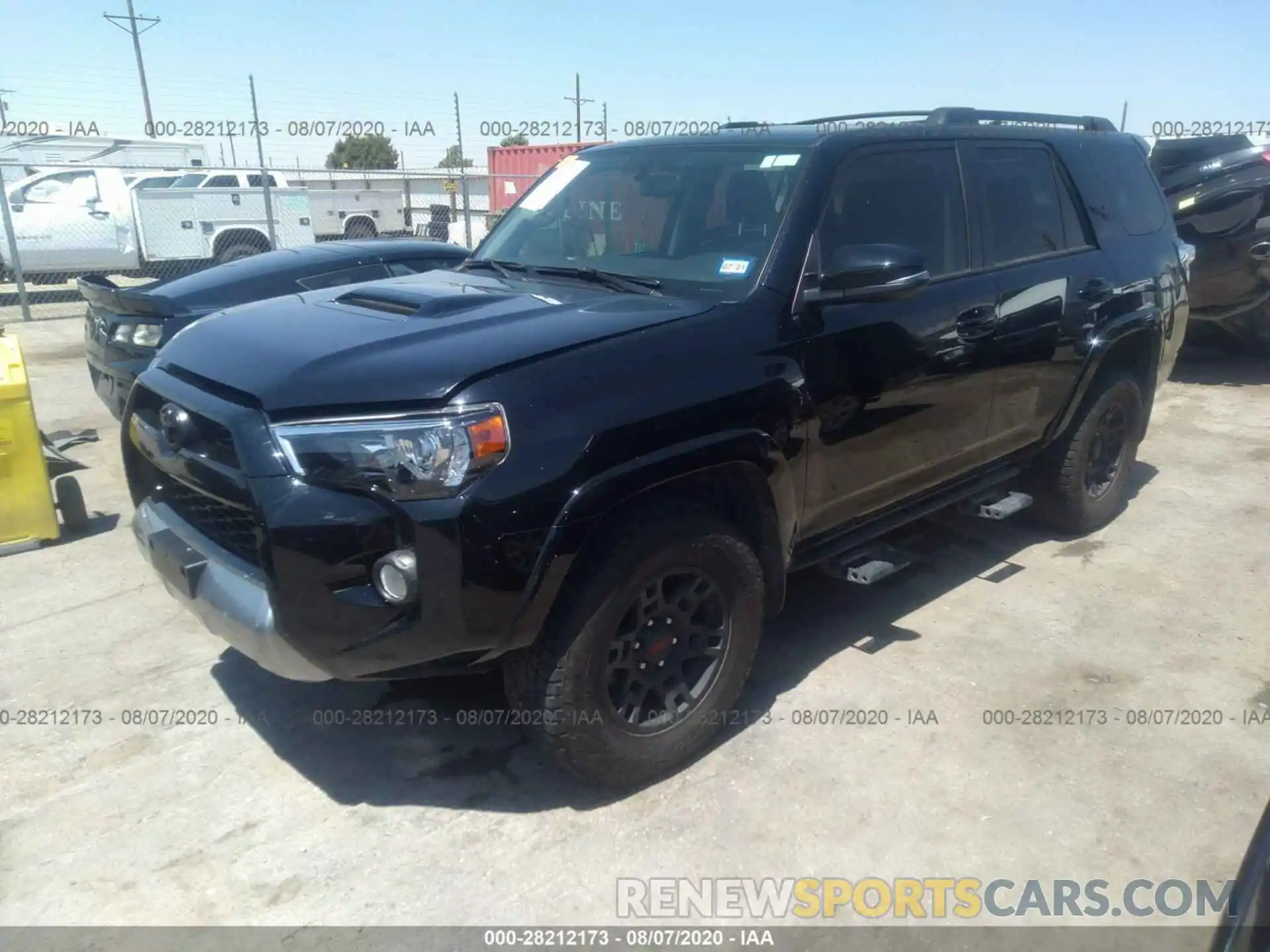 2 Photograph of a damaged car JTEBU5JR9K5711687 TOYOTA 4RUNNER 2019