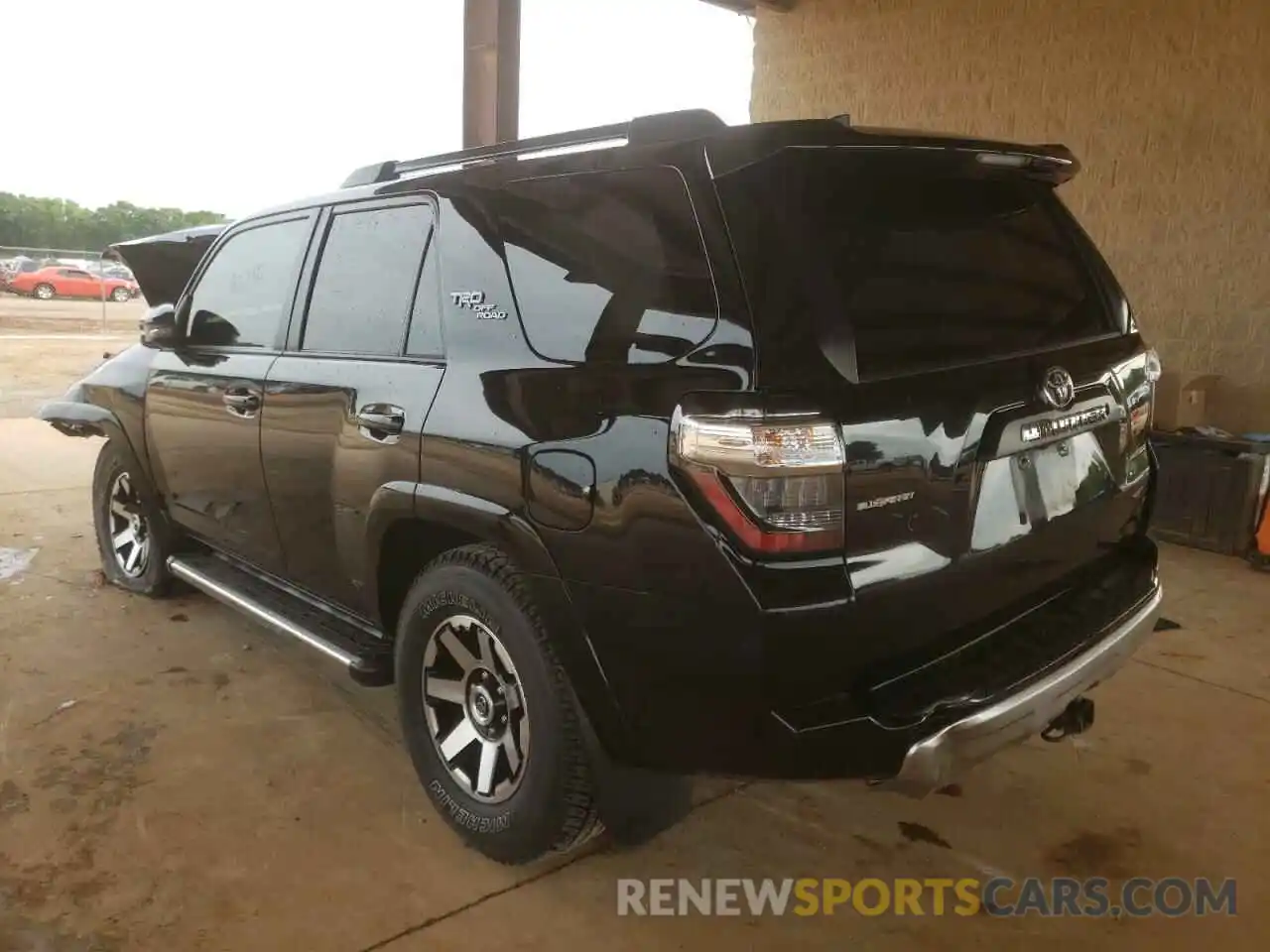 3 Photograph of a damaged car JTEBU5JR9K5712421 TOYOTA 4RUNNER 2019