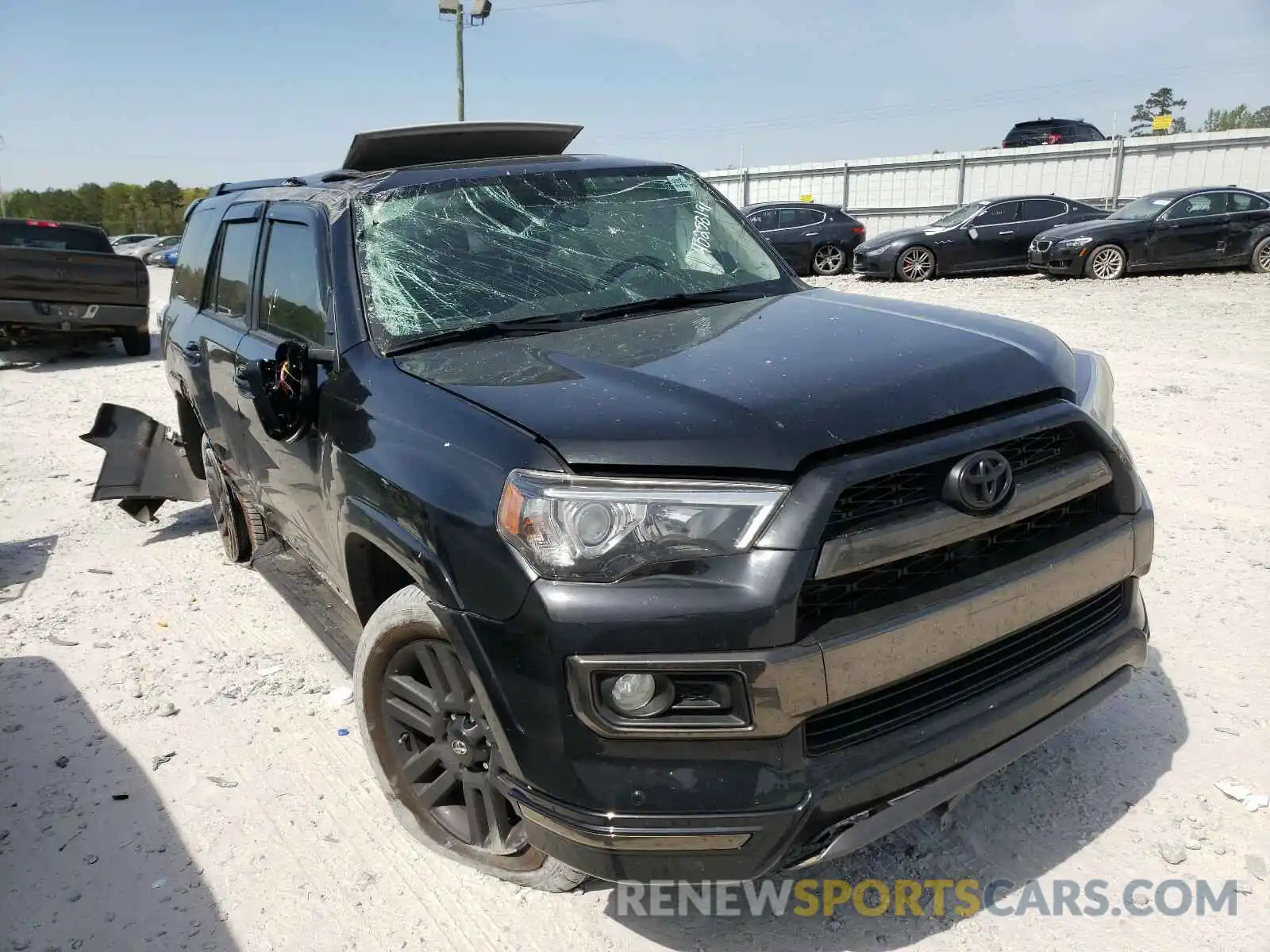 1 Photograph of a damaged car JTEBU5JR9K5714170 TOYOTA 4RUNNER 2019