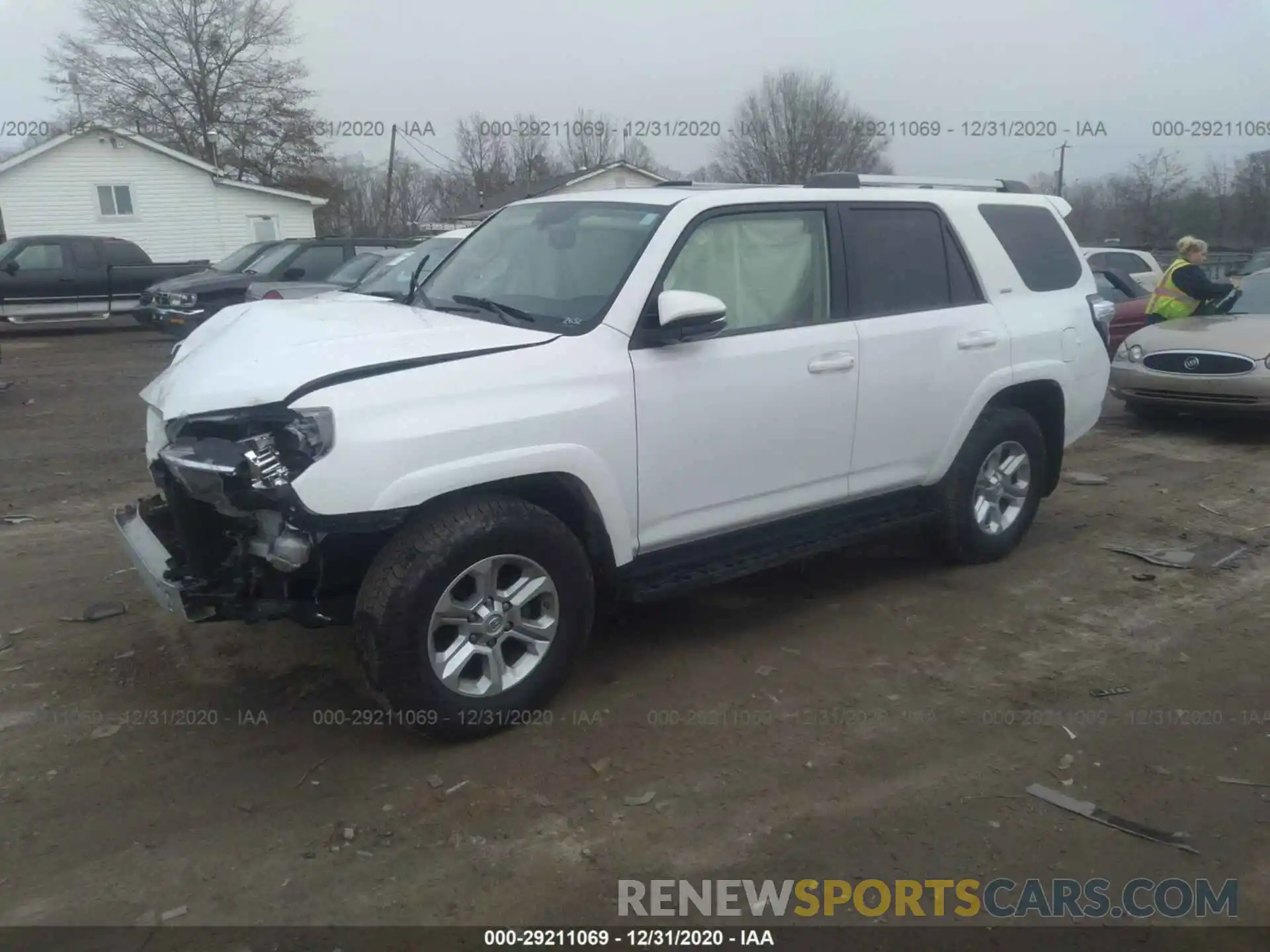 2 Photograph of a damaged car JTEBU5JR9K5714590 TOYOTA 4RUNNER 2019