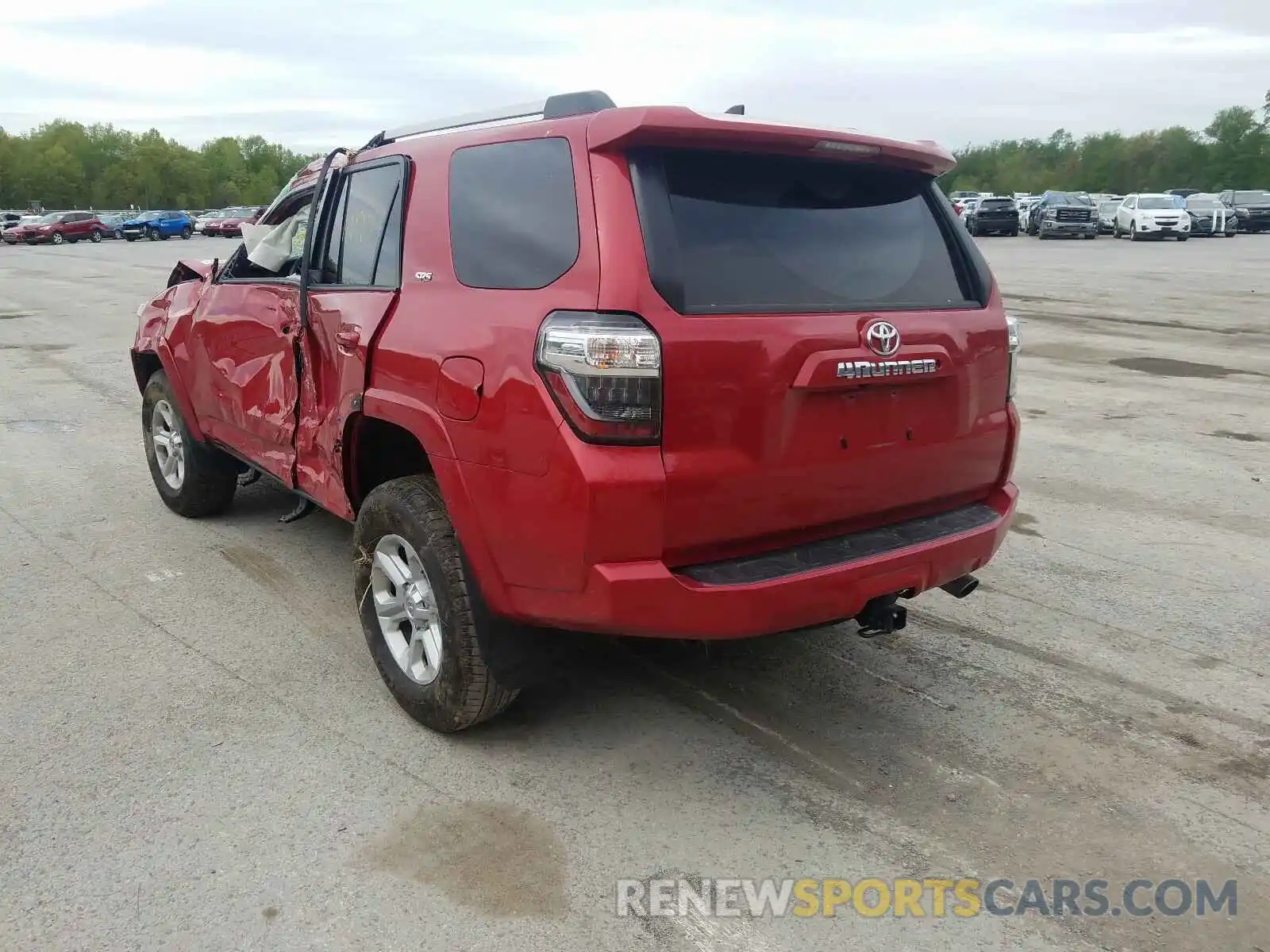 3 Photograph of a damaged car JTEBU5JR9K5714623 TOYOTA 4RUNNER 2019