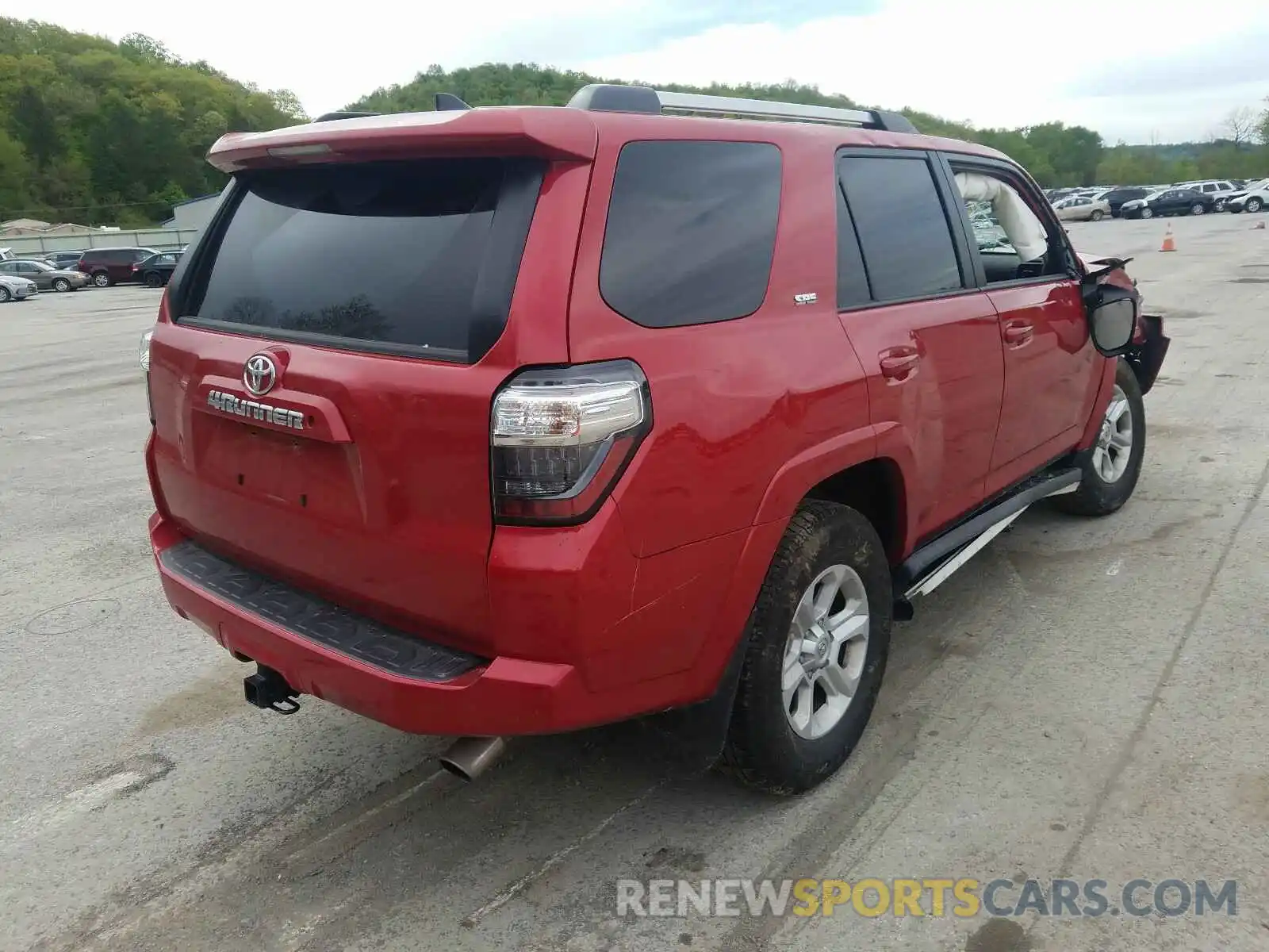 4 Photograph of a damaged car JTEBU5JR9K5714623 TOYOTA 4RUNNER 2019