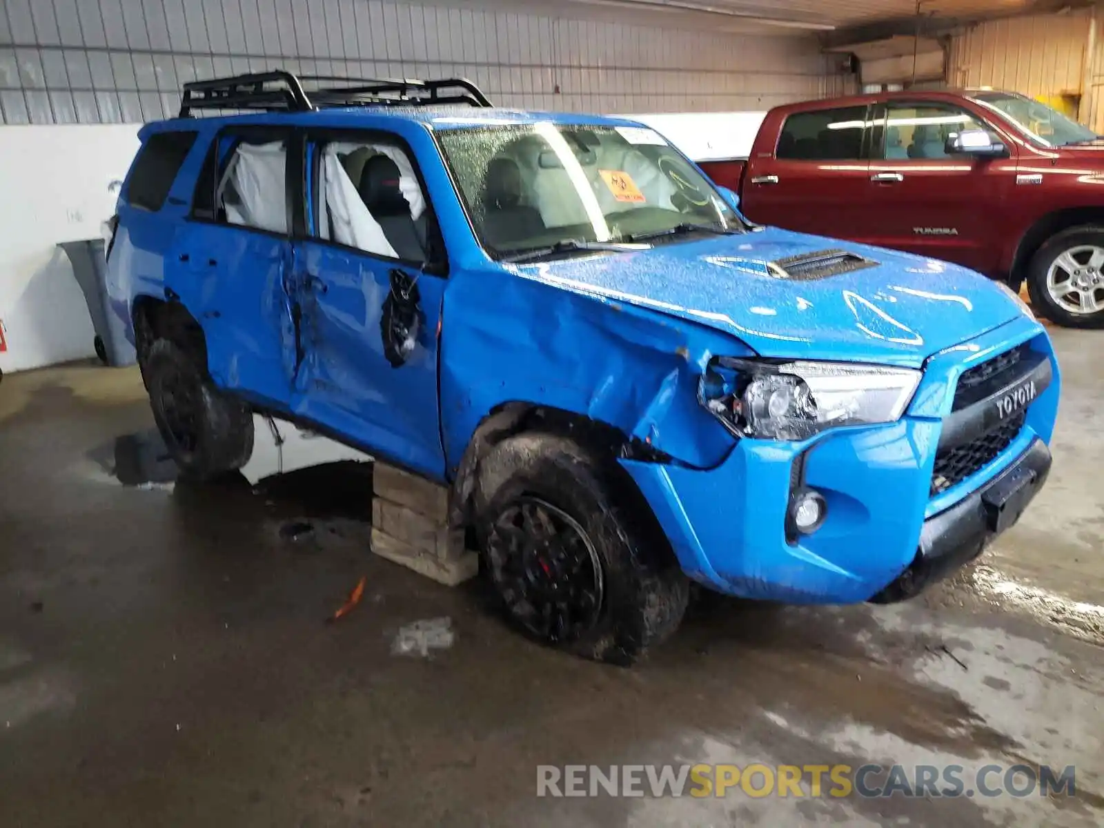 1 Photograph of a damaged car JTEBU5JR9K5721524 TOYOTA 4RUNNER 2019