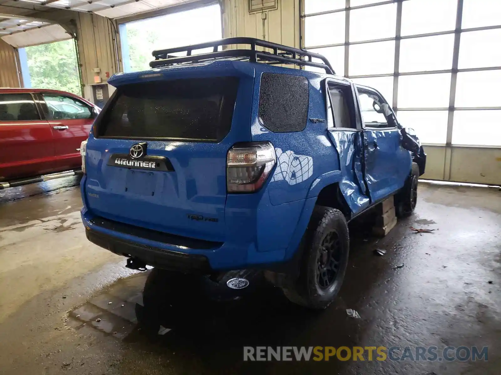 4 Фотография поврежденного автомобиля JTEBU5JR9K5721524 TOYOTA 4RUNNER 2019