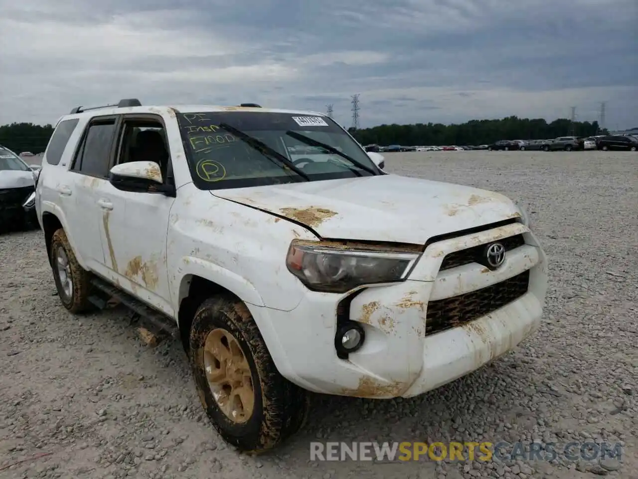 1 Photograph of a damaged car JTEBU5JR9K5722396 TOYOTA 4RUNNER 2019