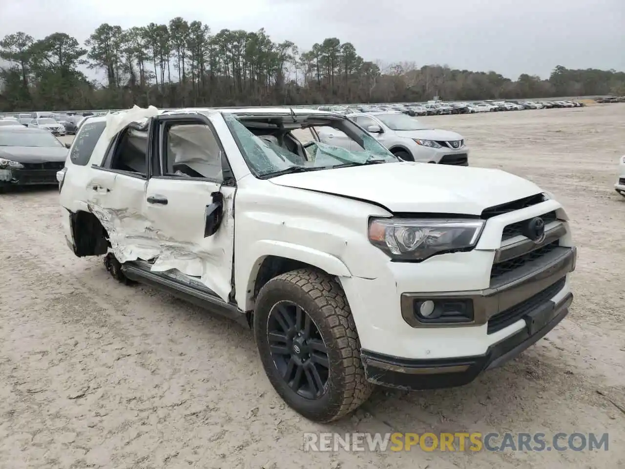 1 Photograph of a damaged car JTEBU5JR9K5722463 TOYOTA 4RUNNER 2019