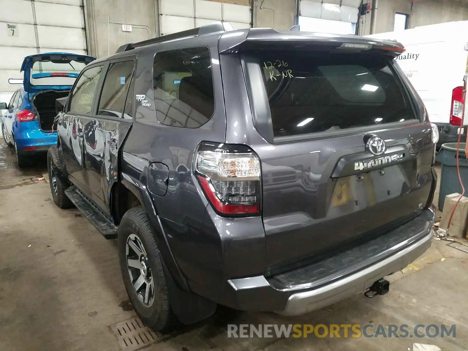 3 Photograph of a damaged car JTEBU5JR9K5723869 TOYOTA 4RUNNER 2019