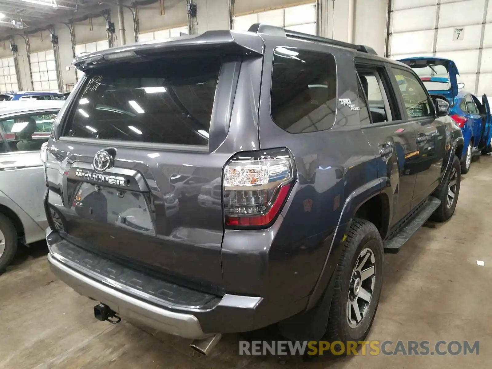 4 Photograph of a damaged car JTEBU5JR9K5723869 TOYOTA 4RUNNER 2019