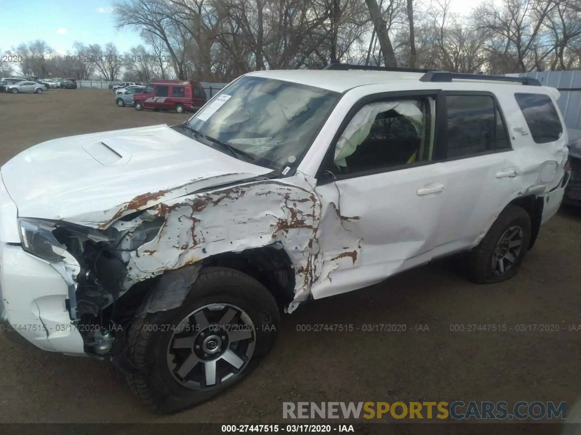 6 Photograph of a damaged car JTEBU5JR9K5732345 TOYOTA 4RUNNER 2019