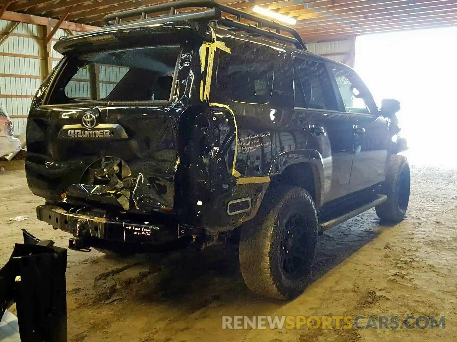 4 Photograph of a damaged car JTEBU5JR9K5734810 TOYOTA 4RUNNER 2019