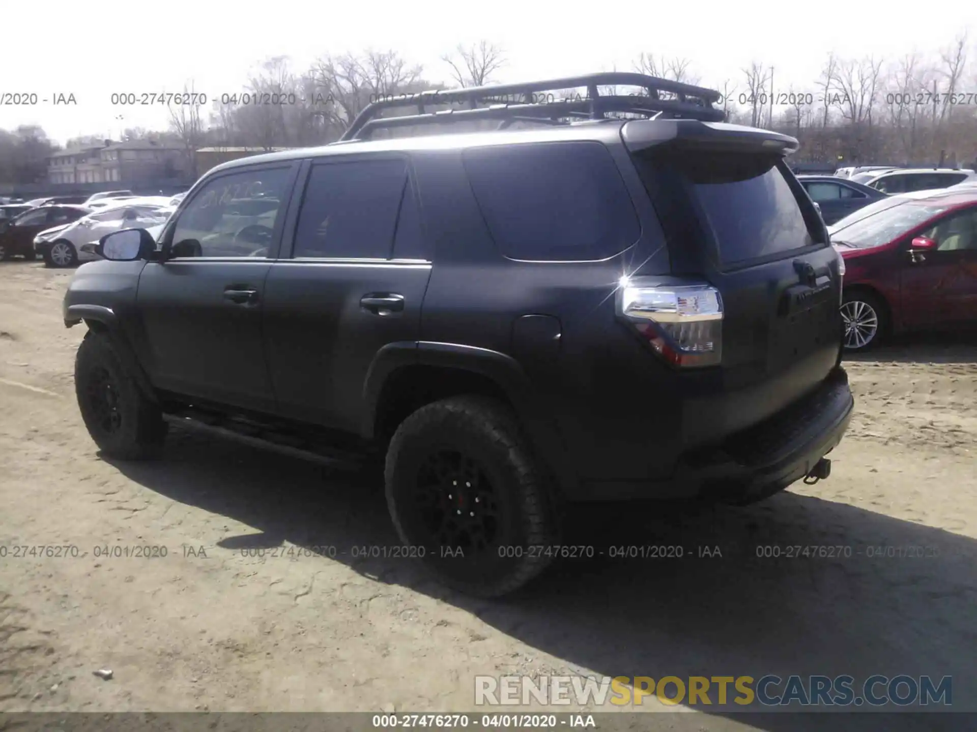 3 Фотография поврежденного автомобиля JTEBU5JR9K5735519 TOYOTA 4RUNNER 2019