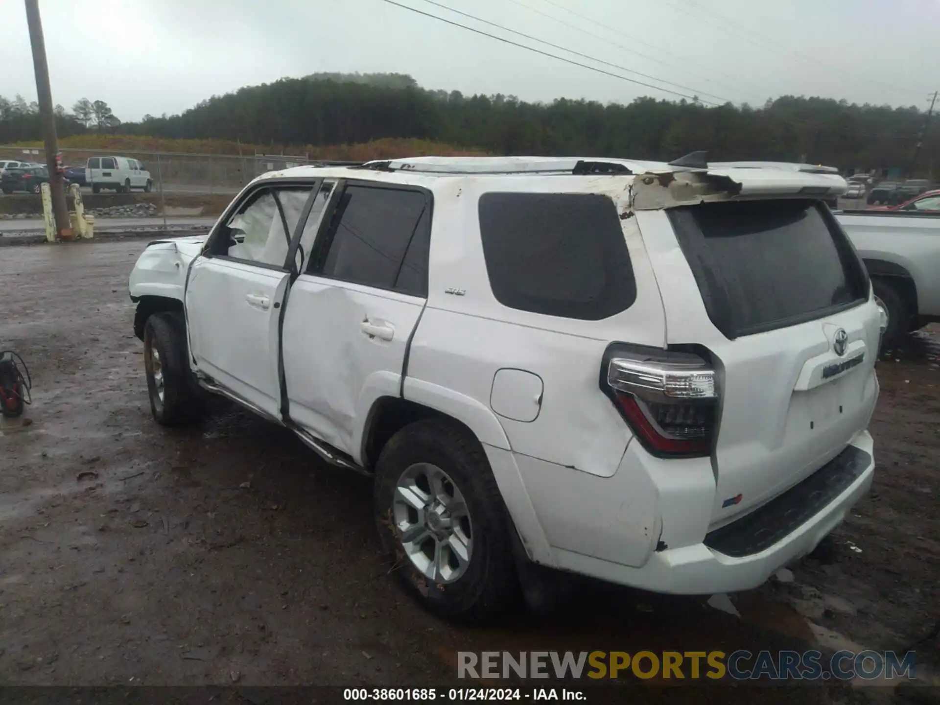 3 Фотография поврежденного автомобиля JTEBU5JR9K5736976 TOYOTA 4RUNNER 2019