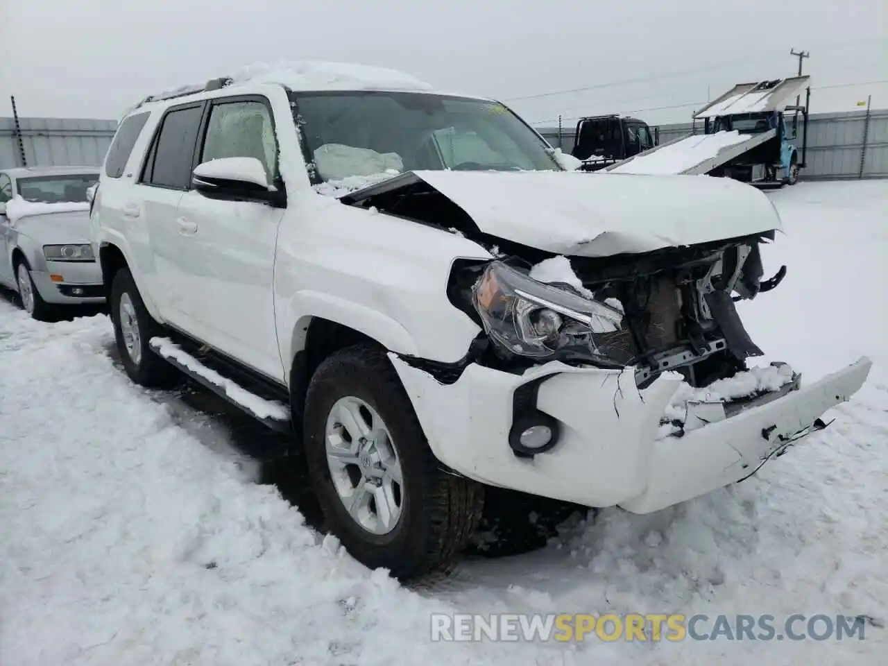 1 Photograph of a damaged car JTEBU5JRXK5611498 TOYOTA 4RUNNER 2019