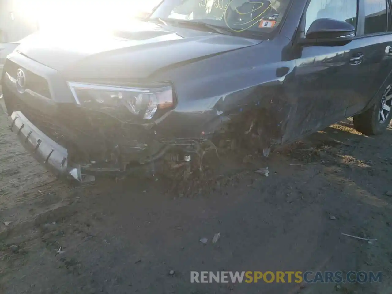 9 Photograph of a damaged car JTEBU5JRXK5614899 TOYOTA 4RUNNER 2019