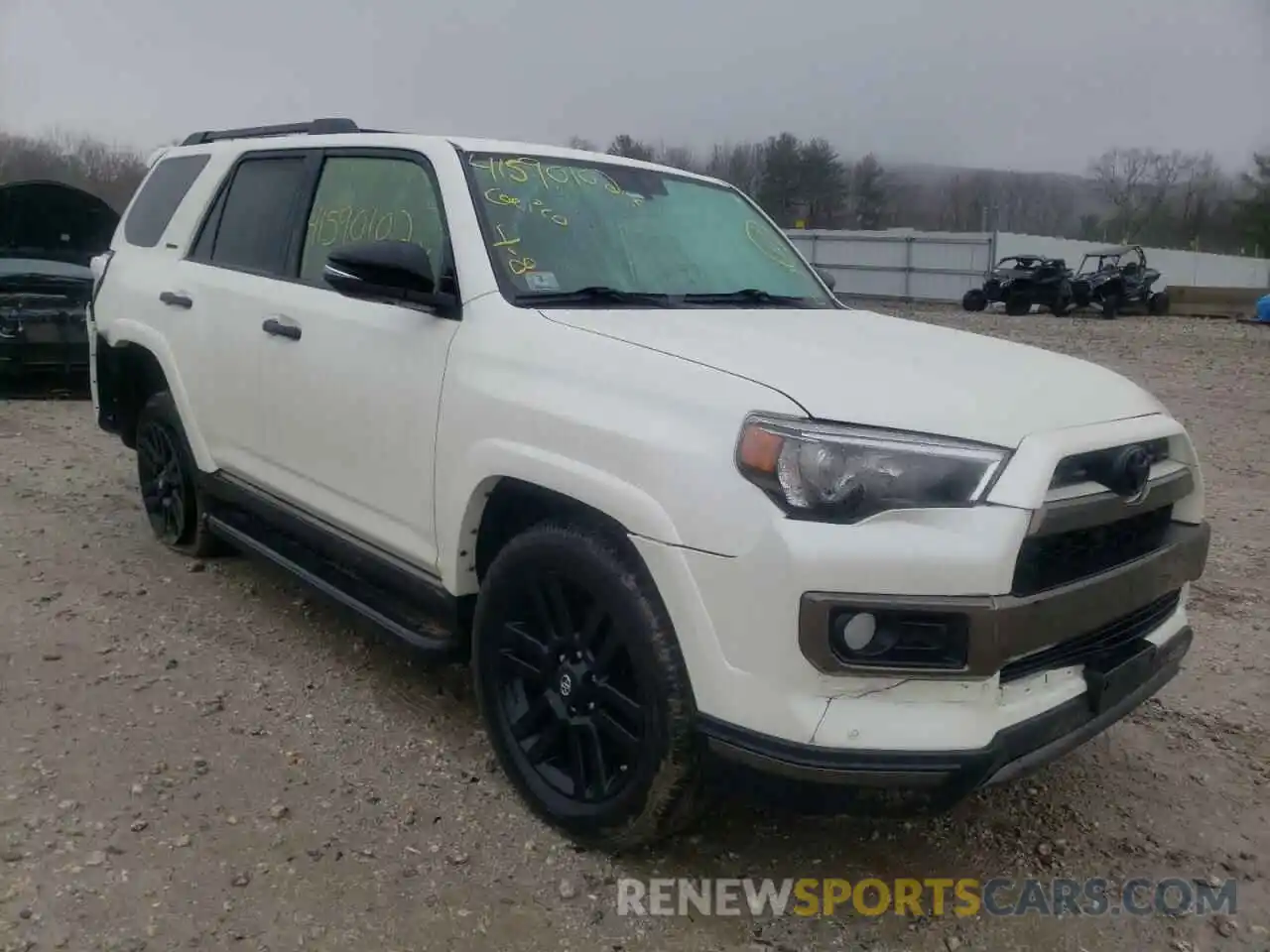 1 Photograph of a damaged car JTEBU5JRXK5619844 TOYOTA 4RUNNER 2019