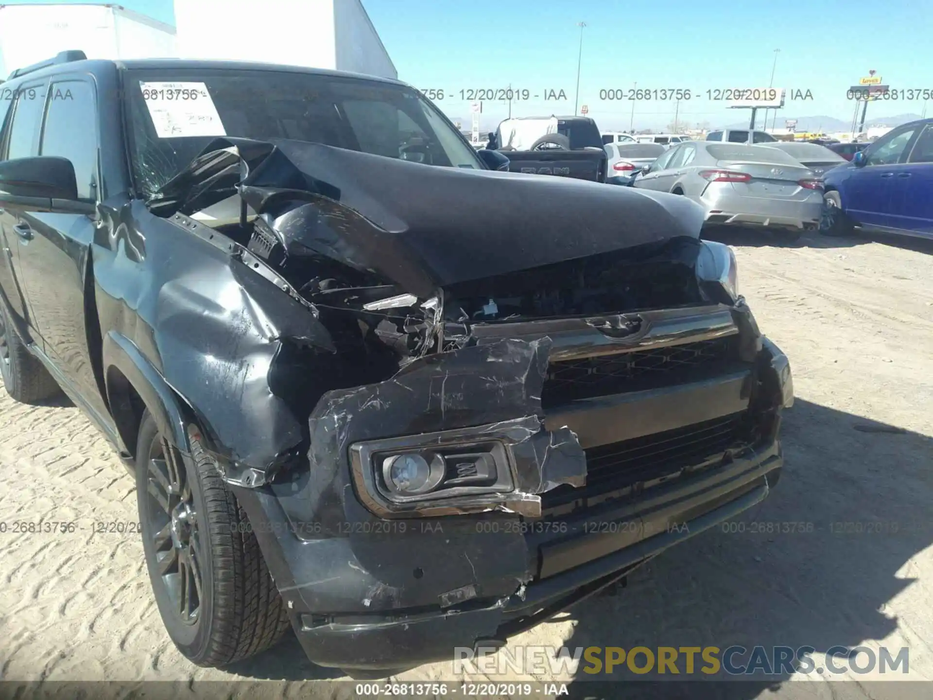 6 Photograph of a damaged car JTEBU5JRXK5620668 TOYOTA 4RUNNER 2019