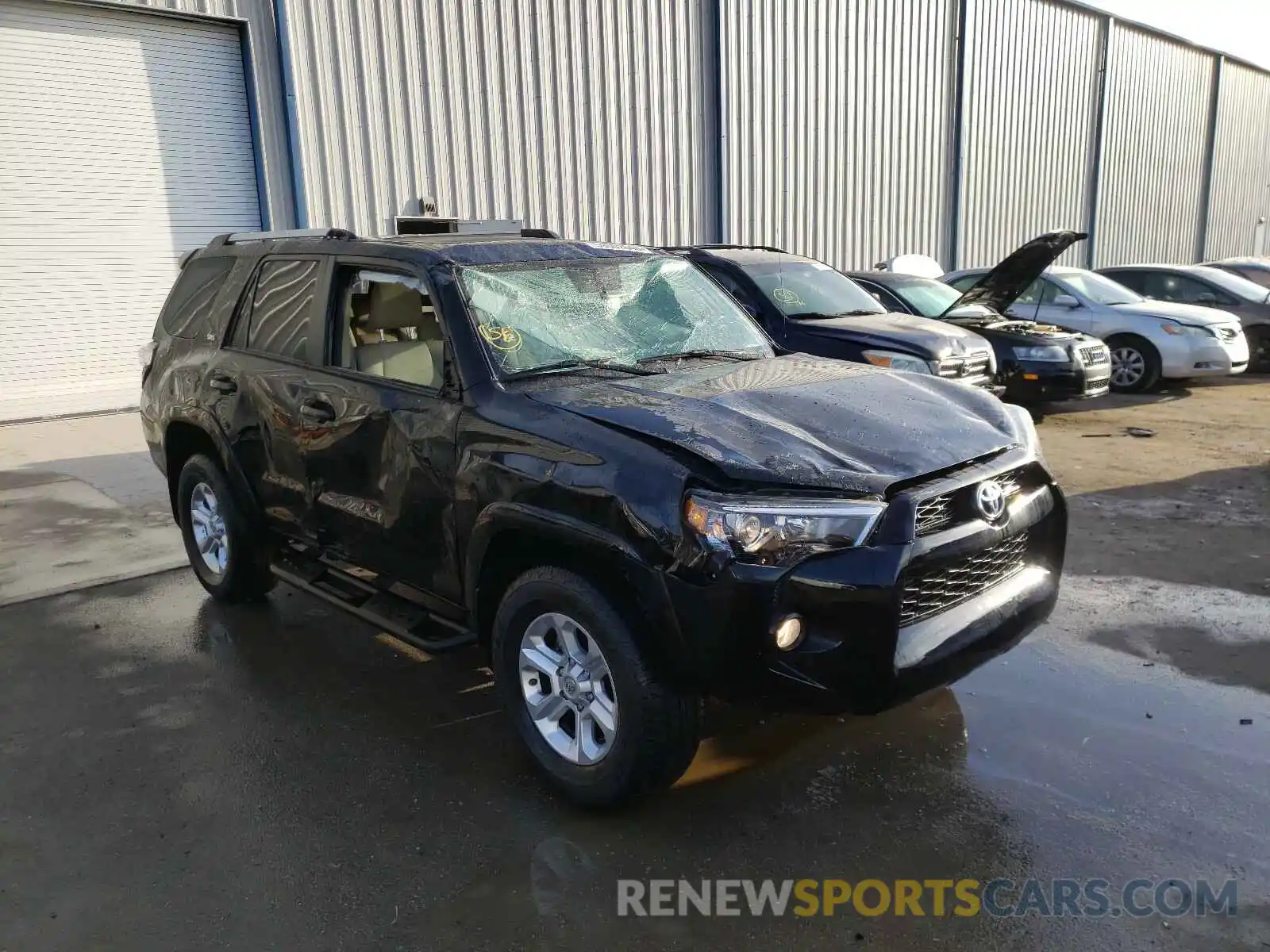 1 Photograph of a damaged car JTEBU5JRXK5622999 TOYOTA 4RUNNER 2019