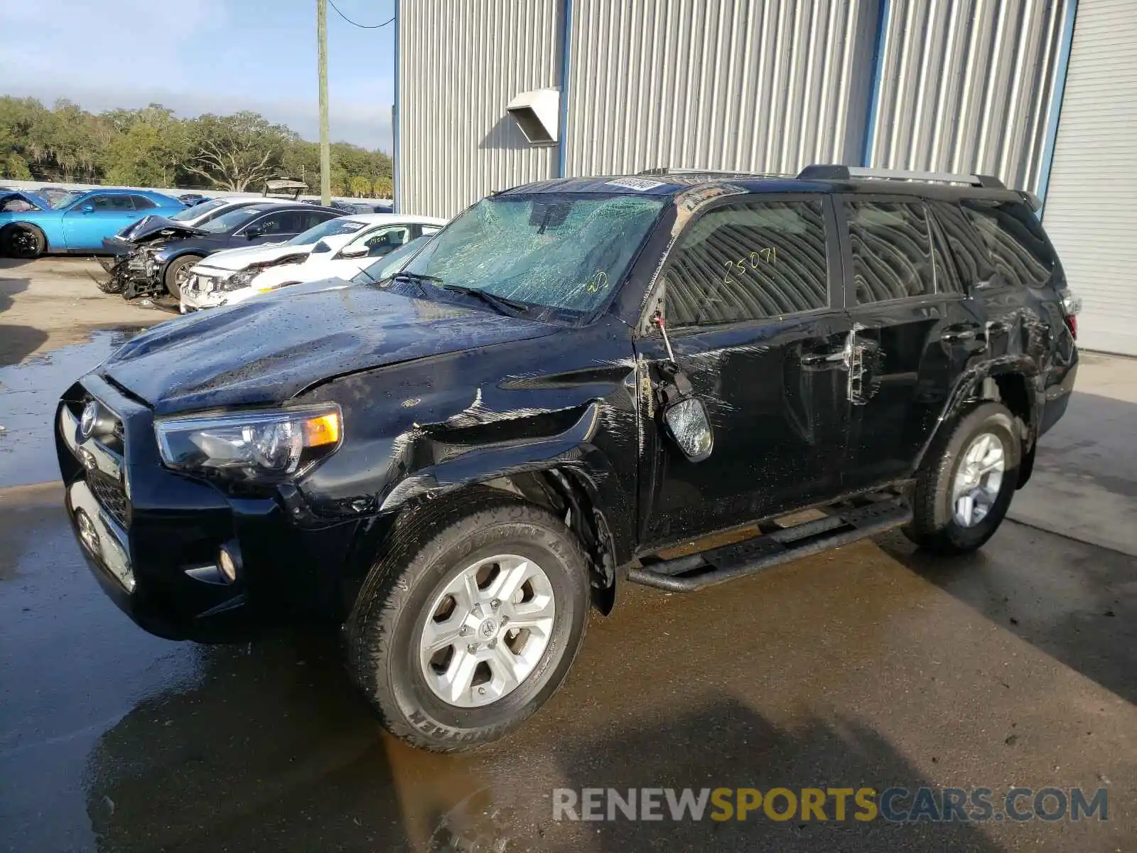 2 Photograph of a damaged car JTEBU5JRXK5622999 TOYOTA 4RUNNER 2019