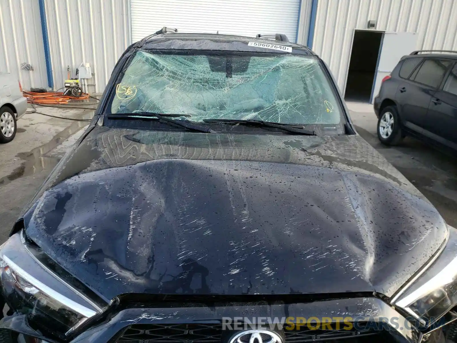 9 Photograph of a damaged car JTEBU5JRXK5622999 TOYOTA 4RUNNER 2019