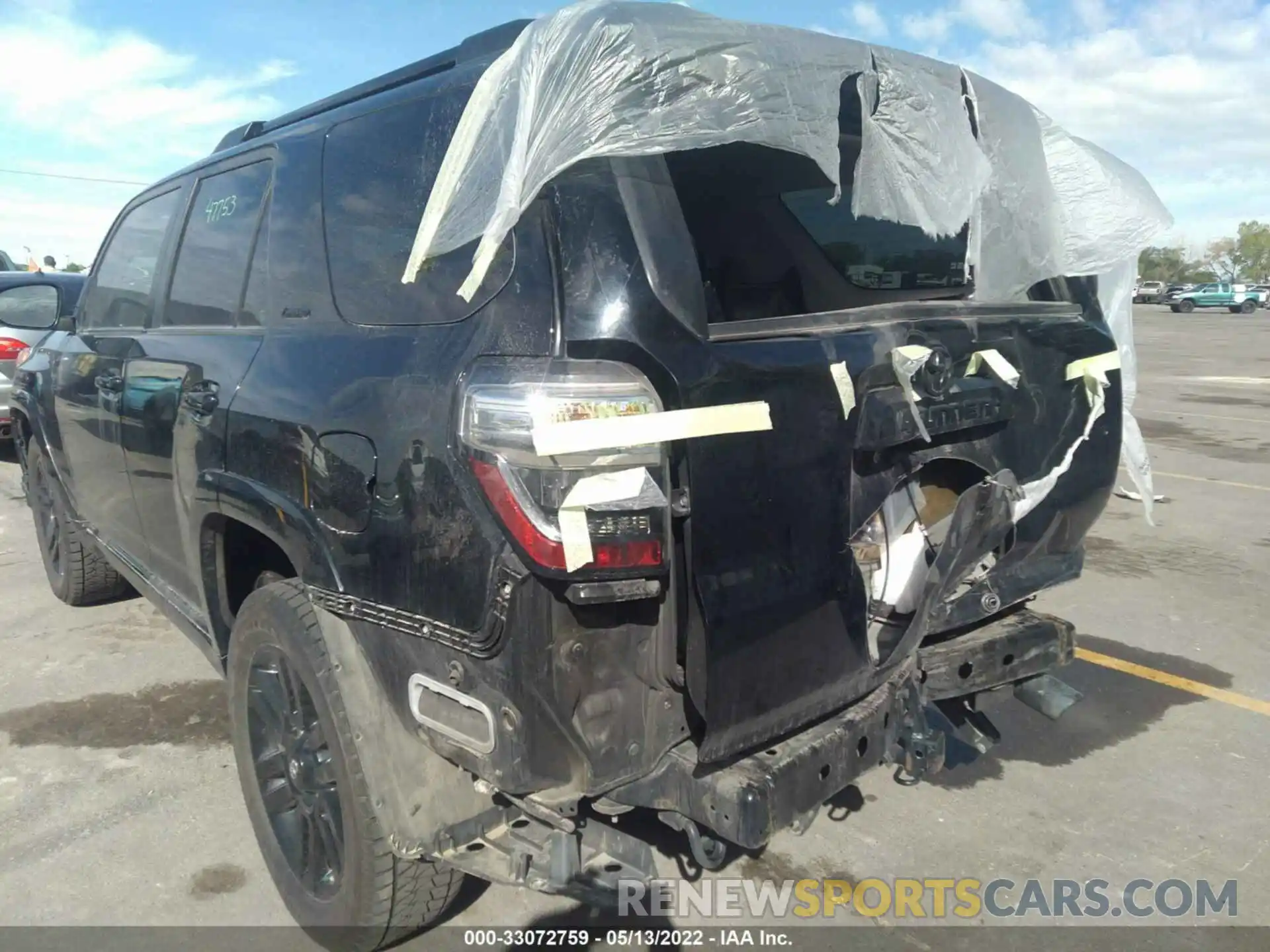 6 Фотография поврежденного автомобиля JTEBU5JRXK5625515 TOYOTA 4RUNNER 2019