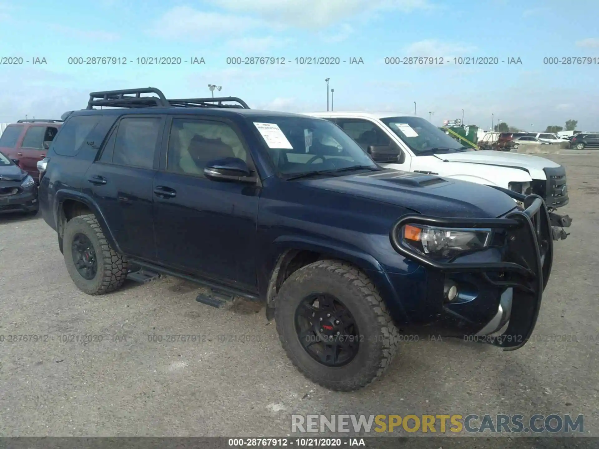 1 Photograph of a damaged car JTEBU5JRXK5633274 TOYOTA 4RUNNER 2019