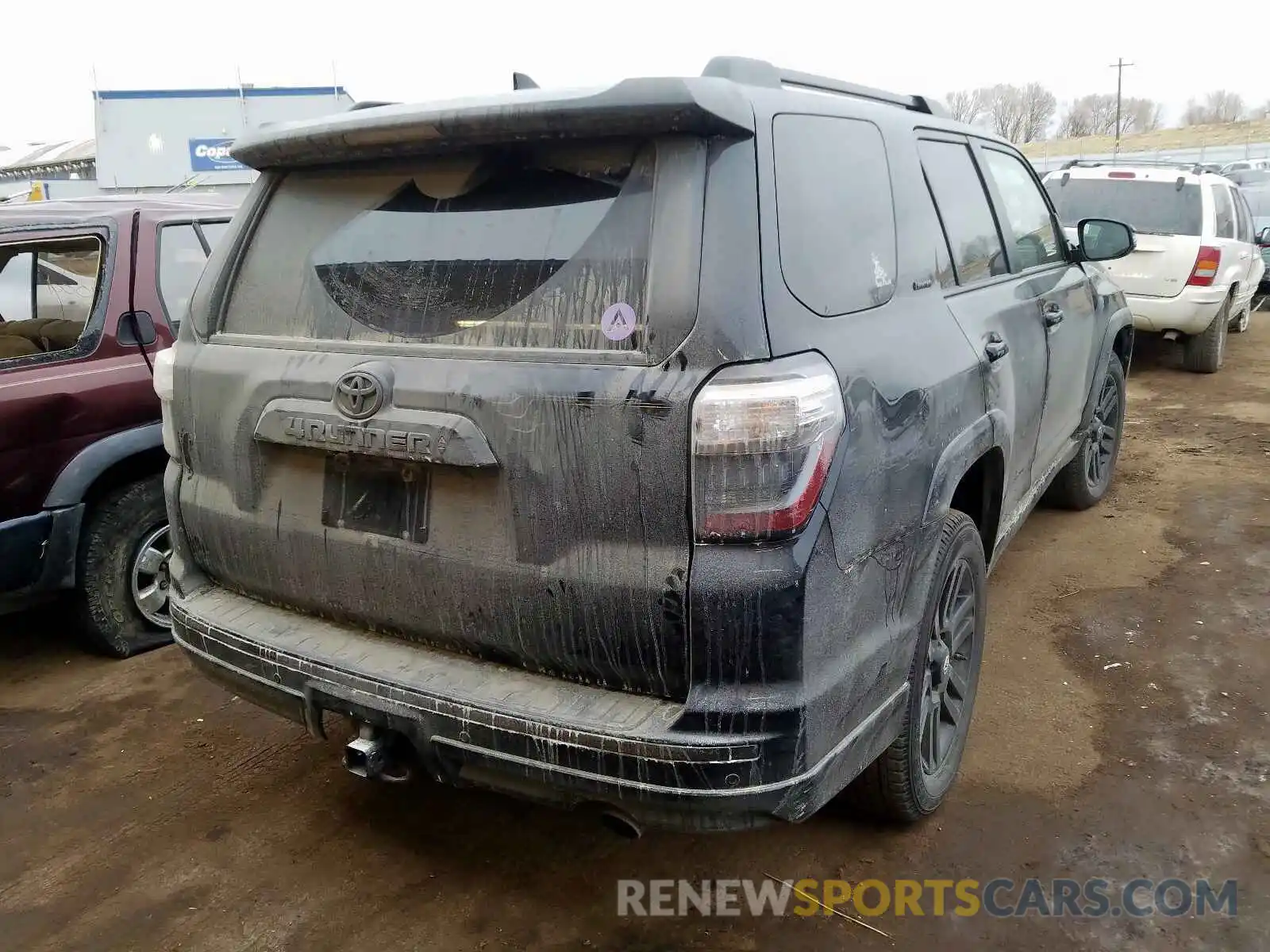 4 Photograph of a damaged car JTEBU5JRXK5634862 TOYOTA 4RUNNER 2019