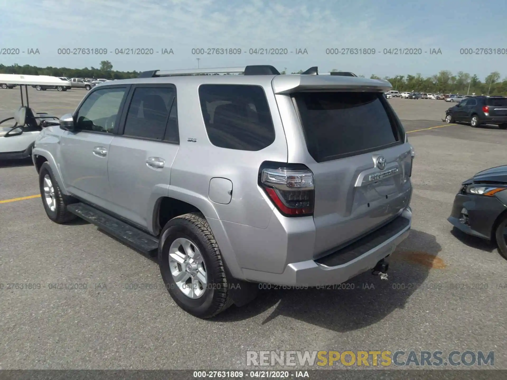 3 Photograph of a damaged car JTEBU5JRXK5635333 TOYOTA 4RUNNER 2019