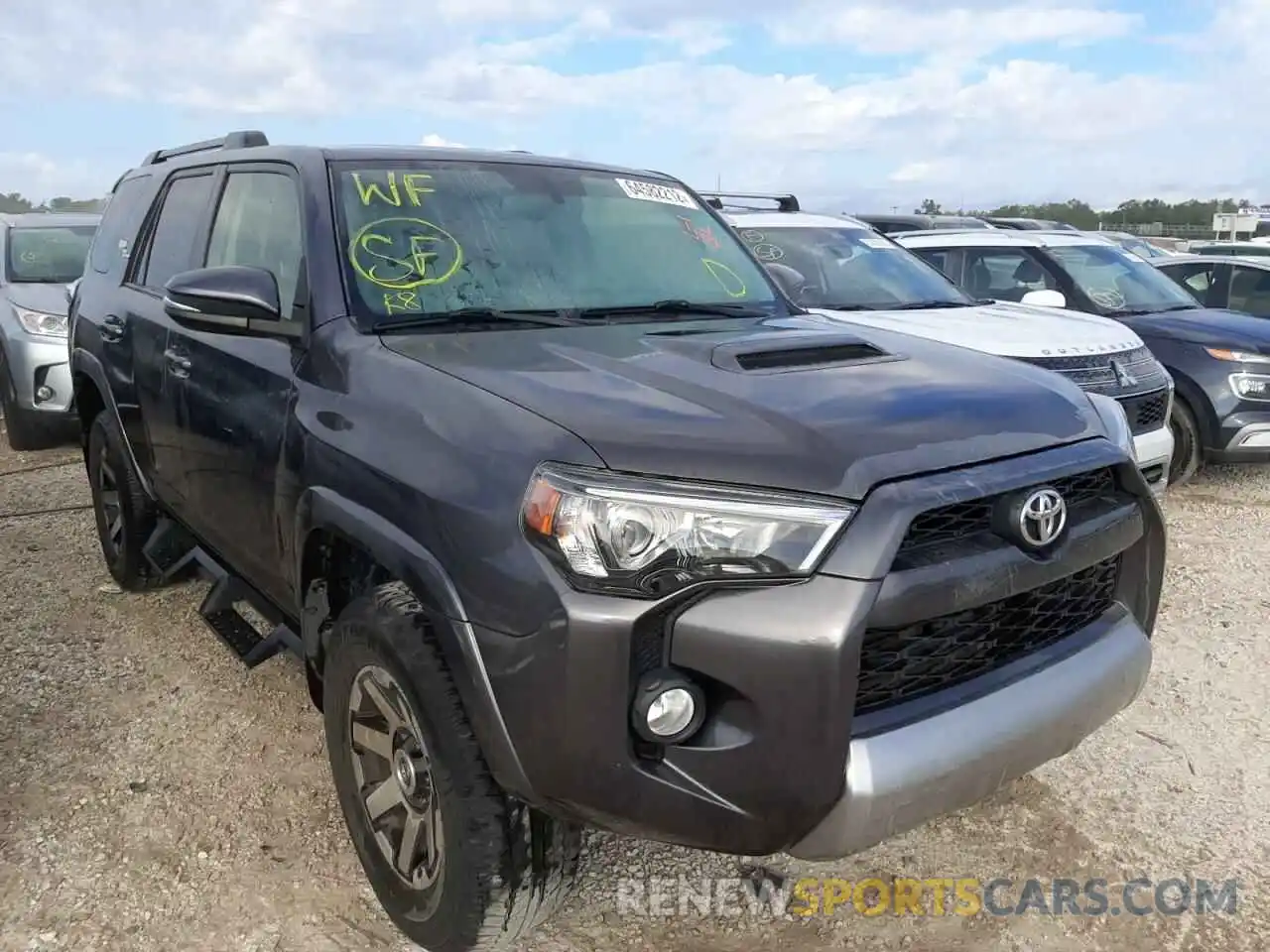 1 Photograph of a damaged car JTEBU5JRXK5638457 TOYOTA 4RUNNER 2019