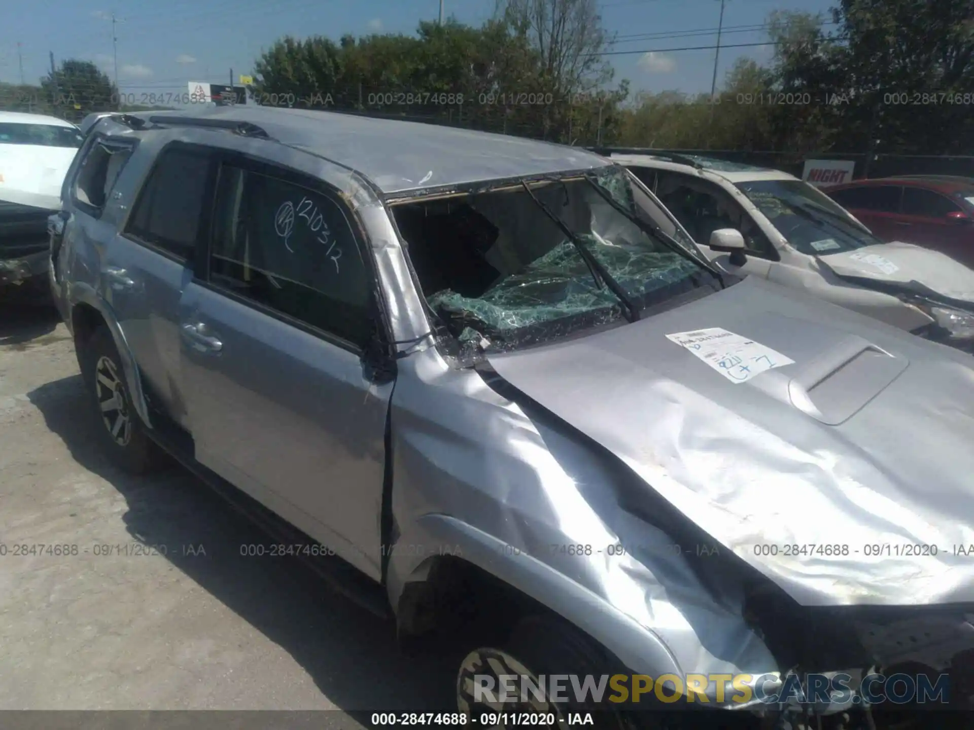 6 Photograph of a damaged car JTEBU5JRXK5638751 TOYOTA 4RUNNER 2019