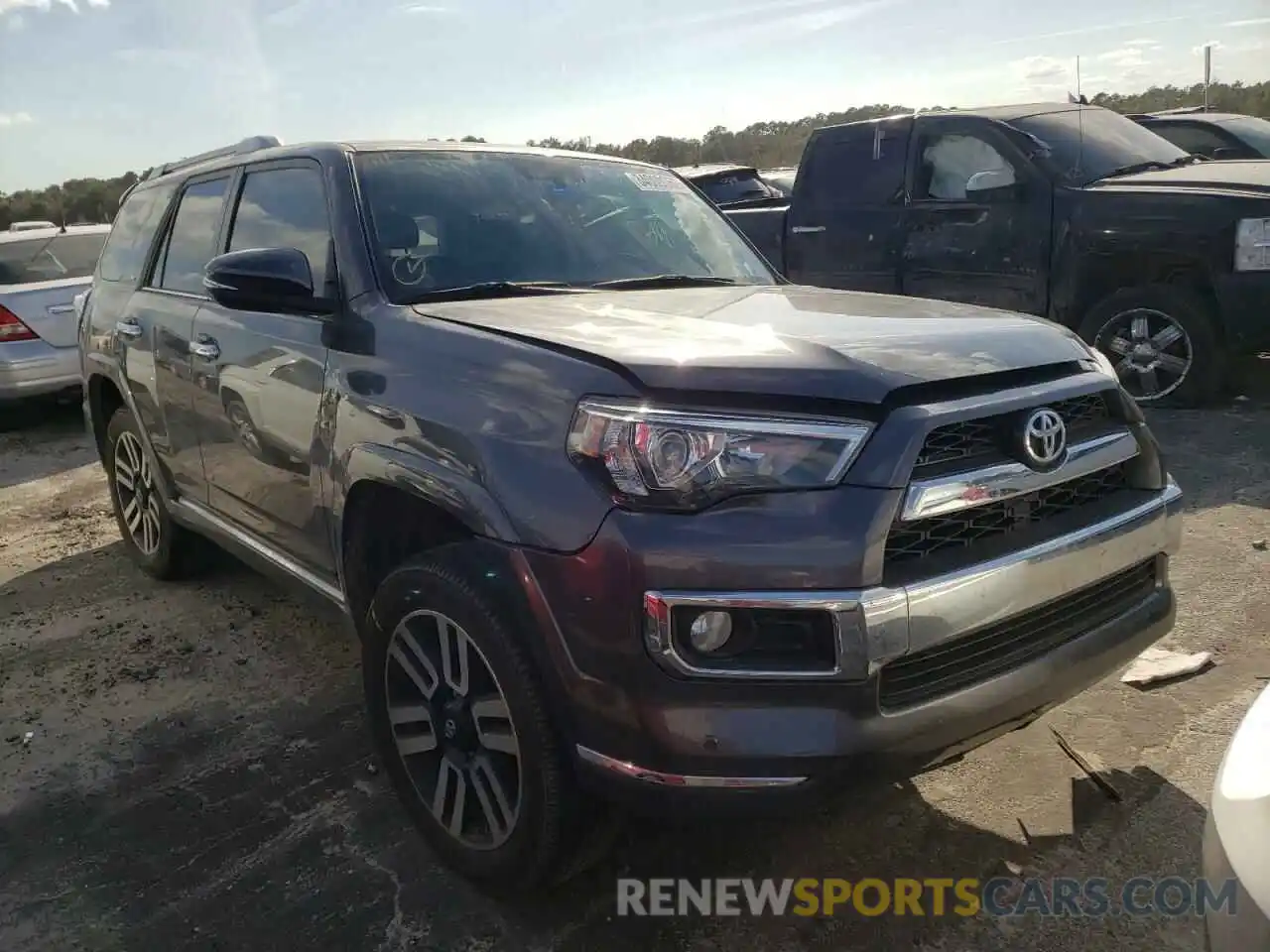 1 Photograph of a damaged car JTEBU5JRXK5639852 TOYOTA 4RUNNER 2019