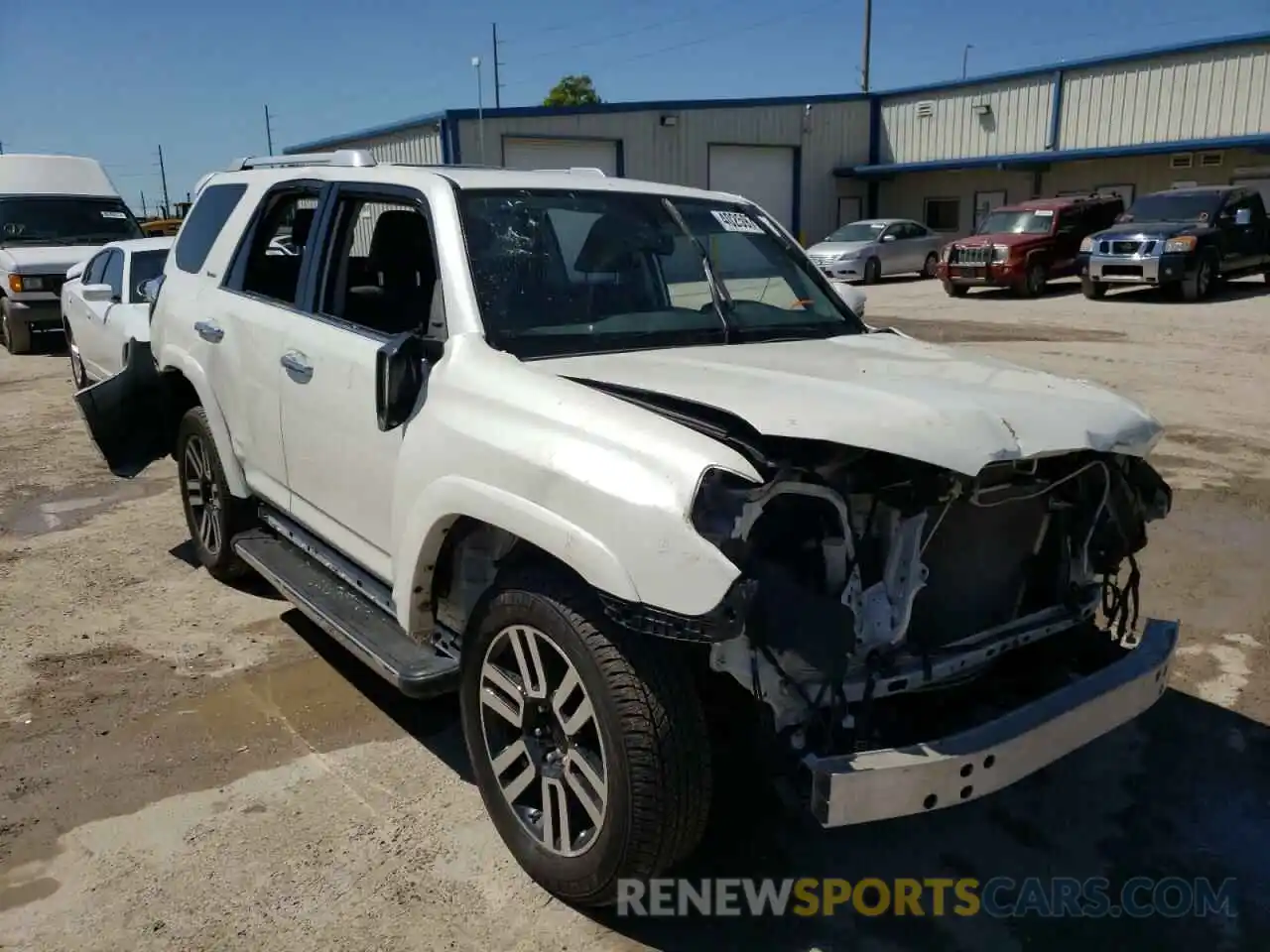 1 Photograph of a damaged car JTEBU5JRXK5640225 TOYOTA 4RUNNER 2019