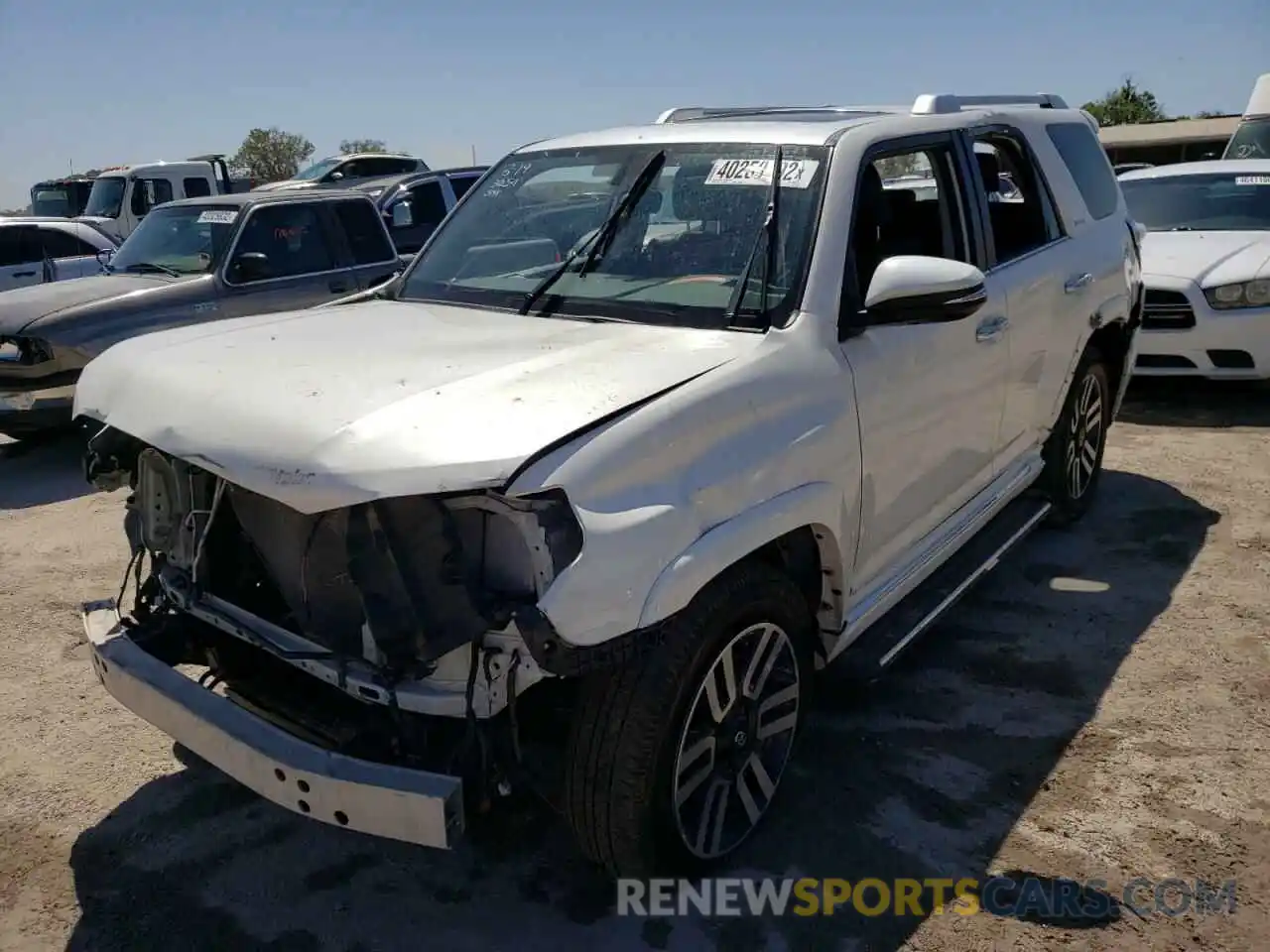 2 Photograph of a damaged car JTEBU5JRXK5640225 TOYOTA 4RUNNER 2019